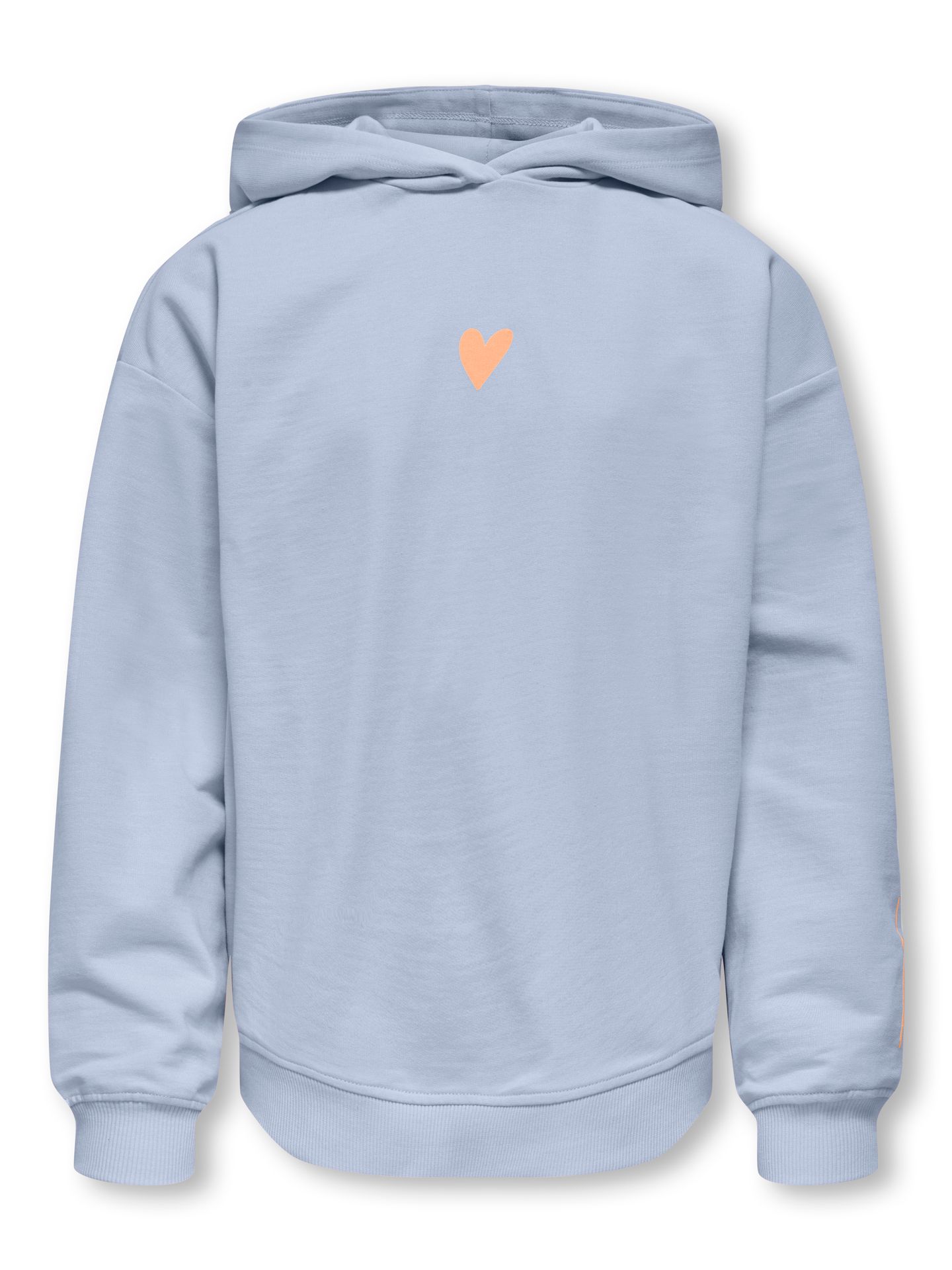 Only KOGHEART LIFE LS HOOD UB SWT Soft Chambray/Lamour/Cream Blush 2900163612035