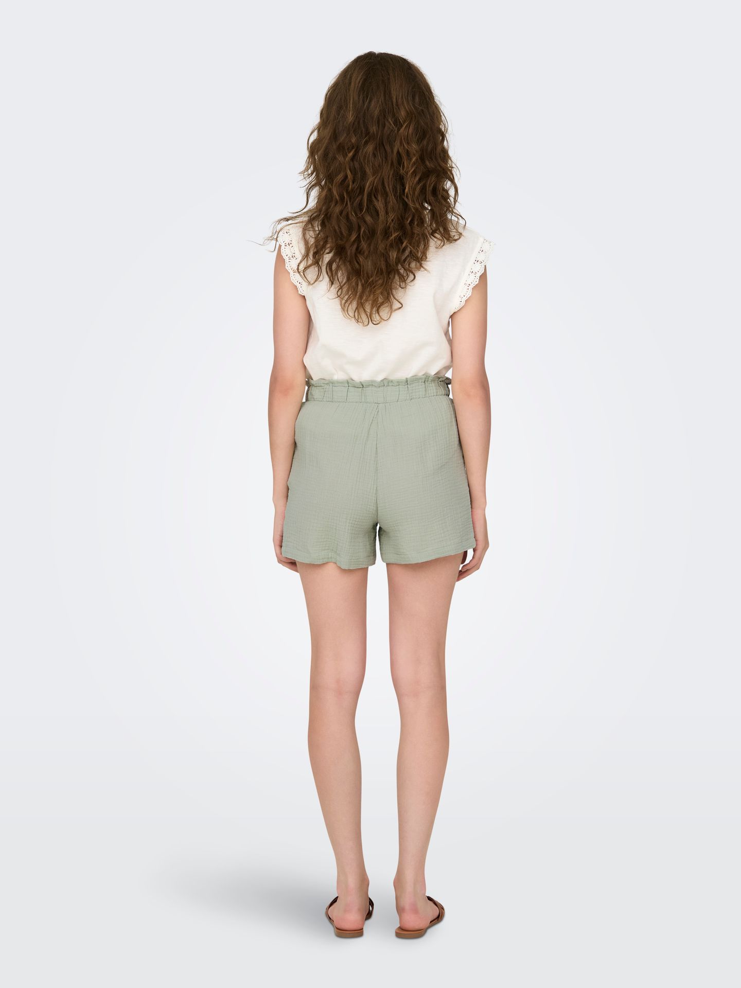JDY JDYTHEIS LIFE MW SHORTS WVN DIA Desert Sage 2900163617030