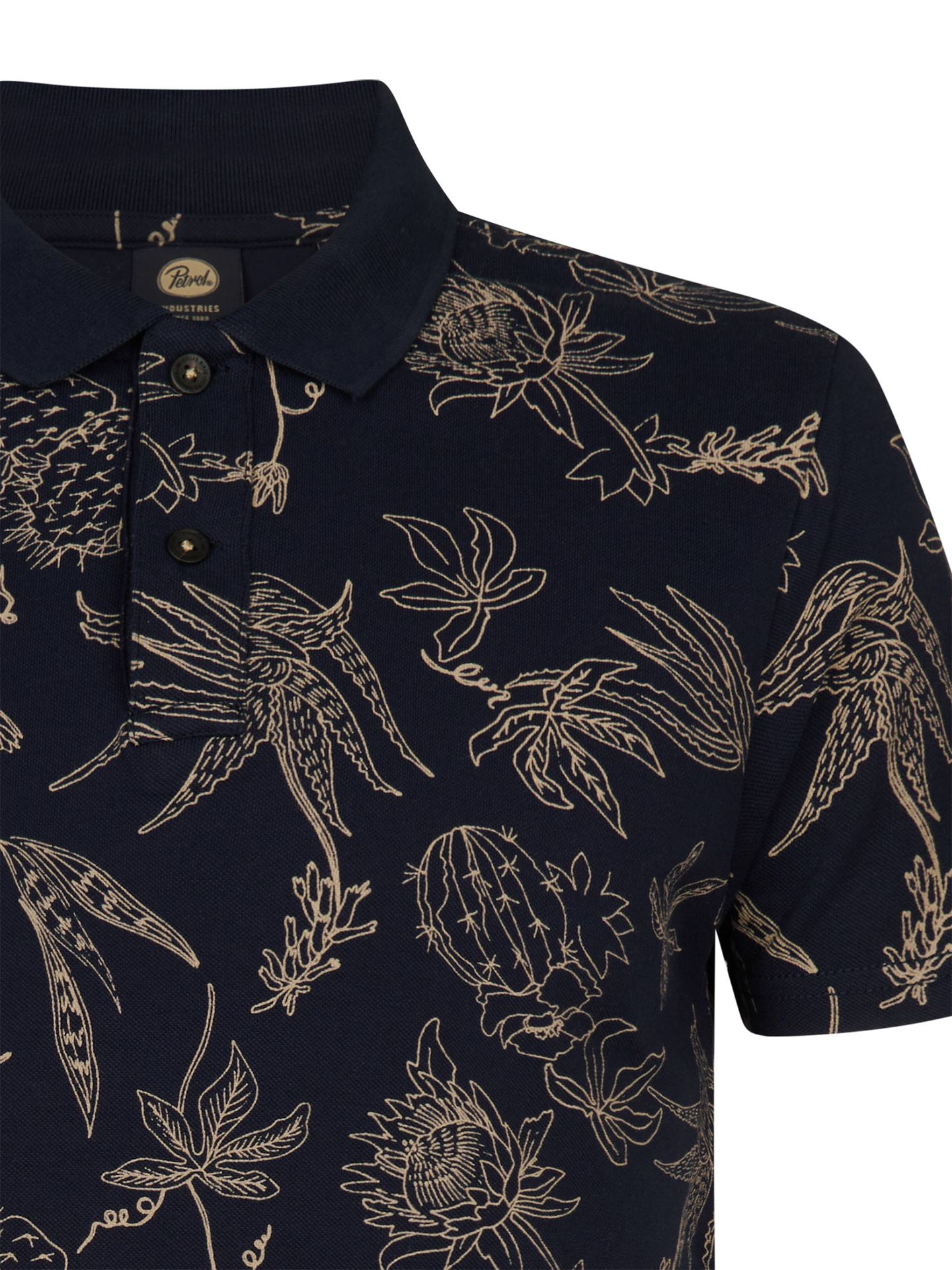 Petrol Industries Men Polo Short Sleeve 5178 navy blue 2900163624045