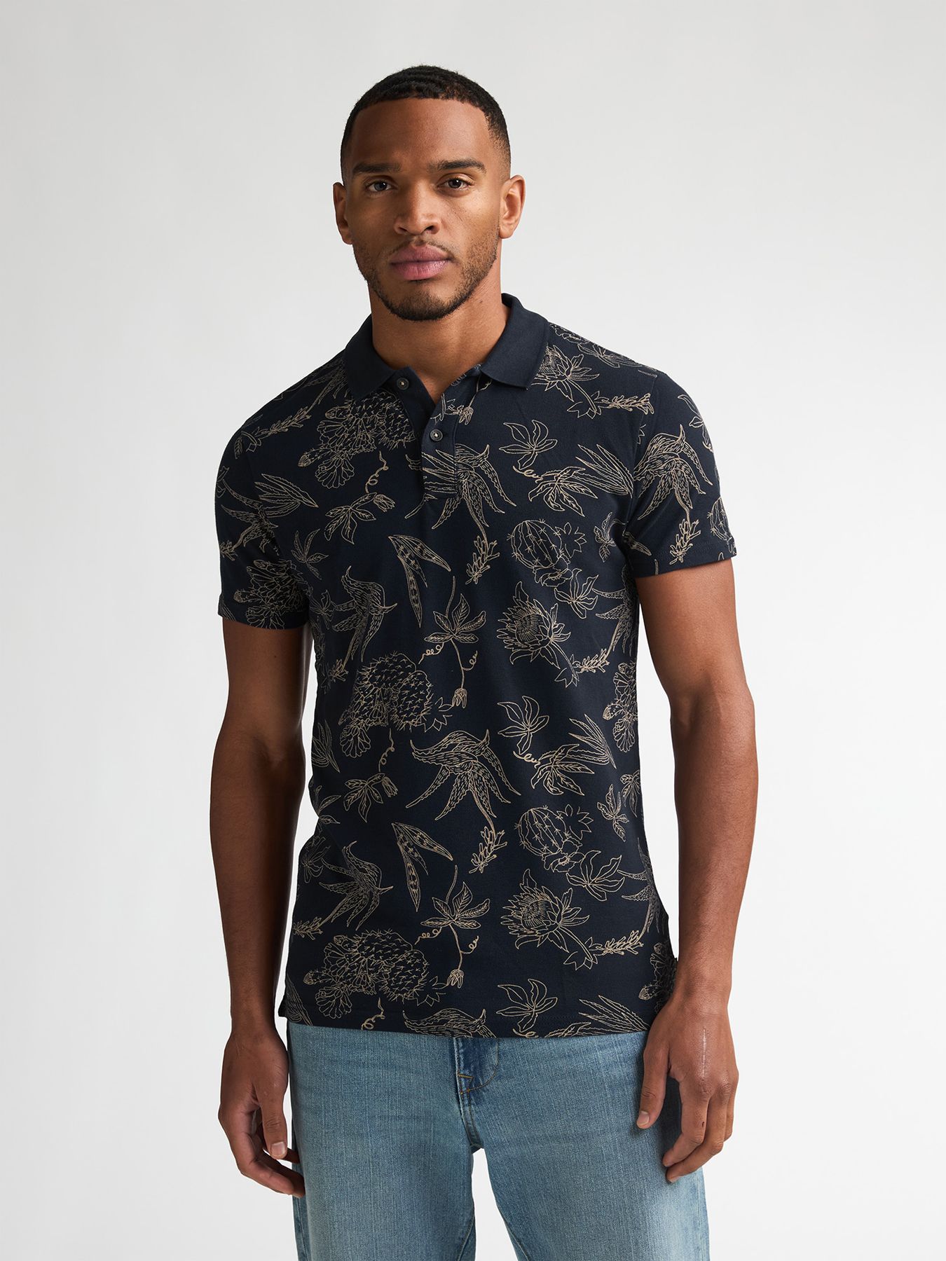 Petrol Industries Men Polo Short Sleeve 5178 navy blue 00116927-EKA26002700000114