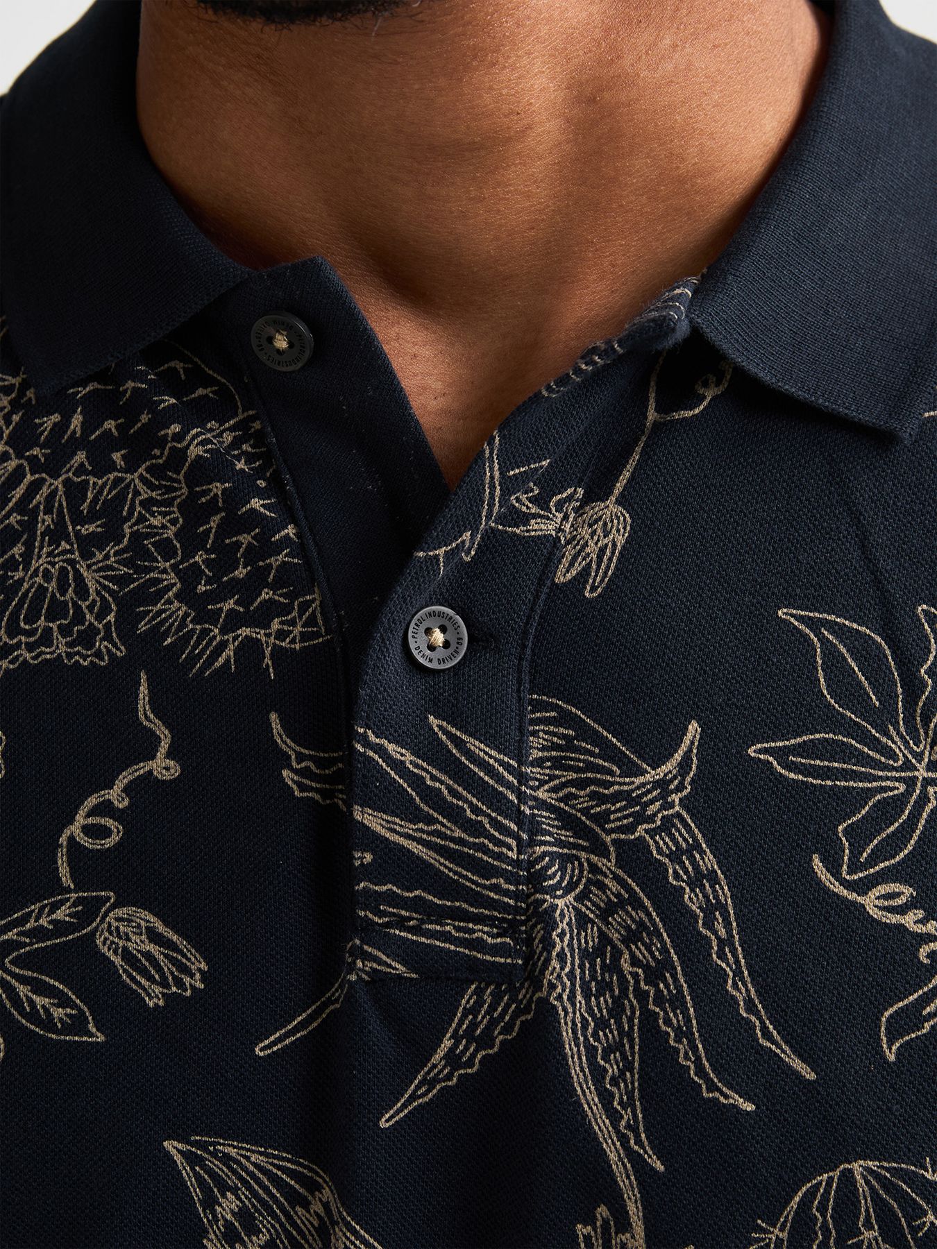 Petrol Industries Men Polo Short Sleeve 5178 navy blue 2900163624045