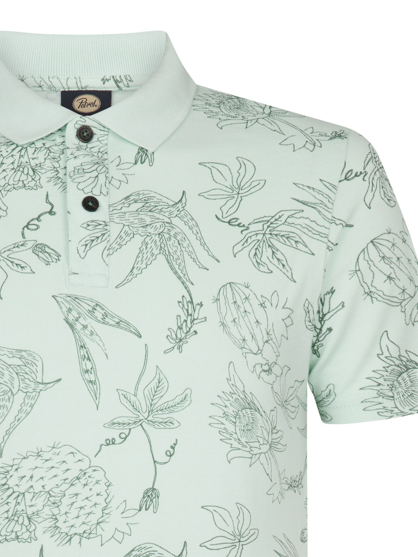 Petrol Industries Men Polo Short Sleeve 6181 cool mint 2900163625073