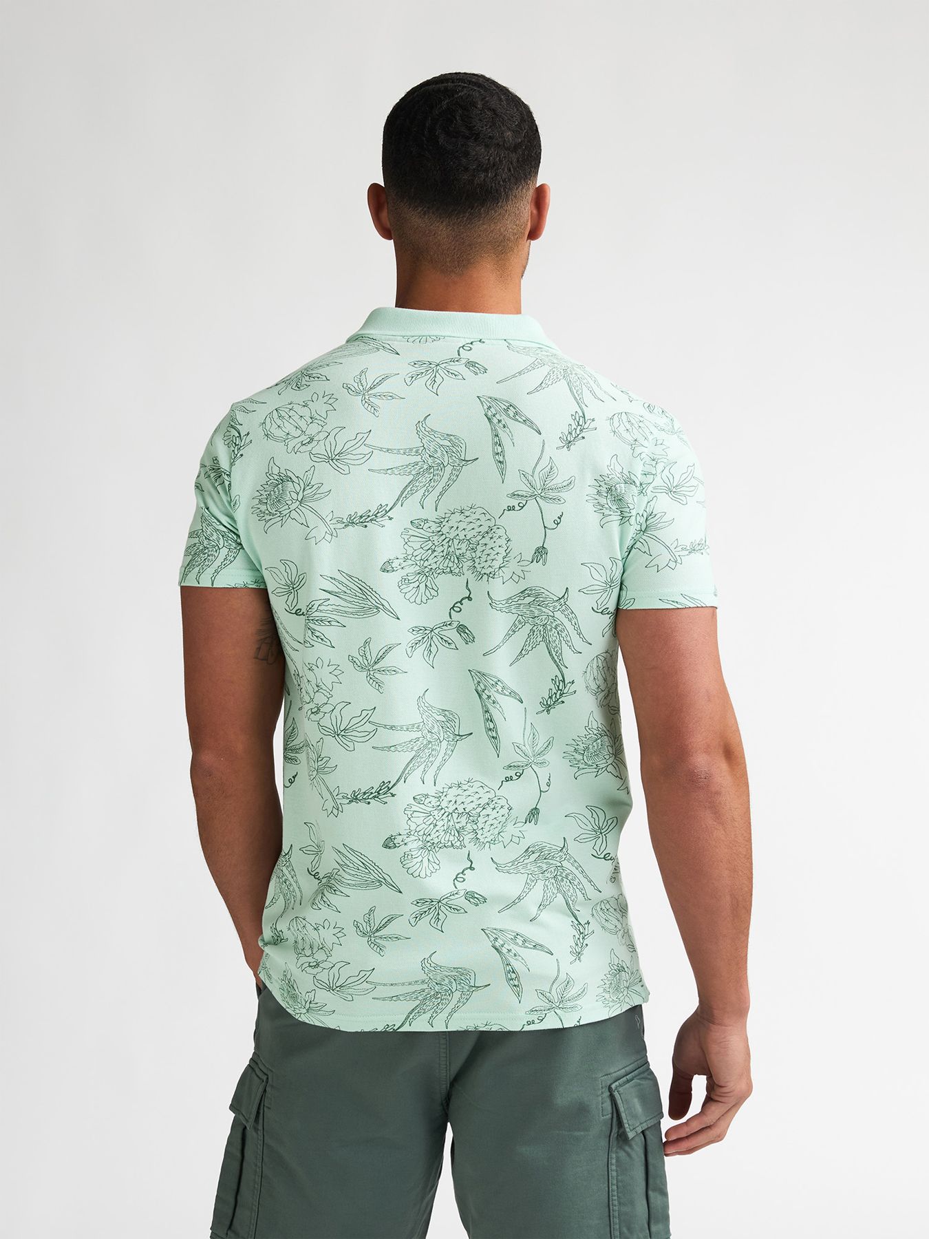 Petrol Industries Men Polo Short Sleeve 6181 cool mint 2900163625073