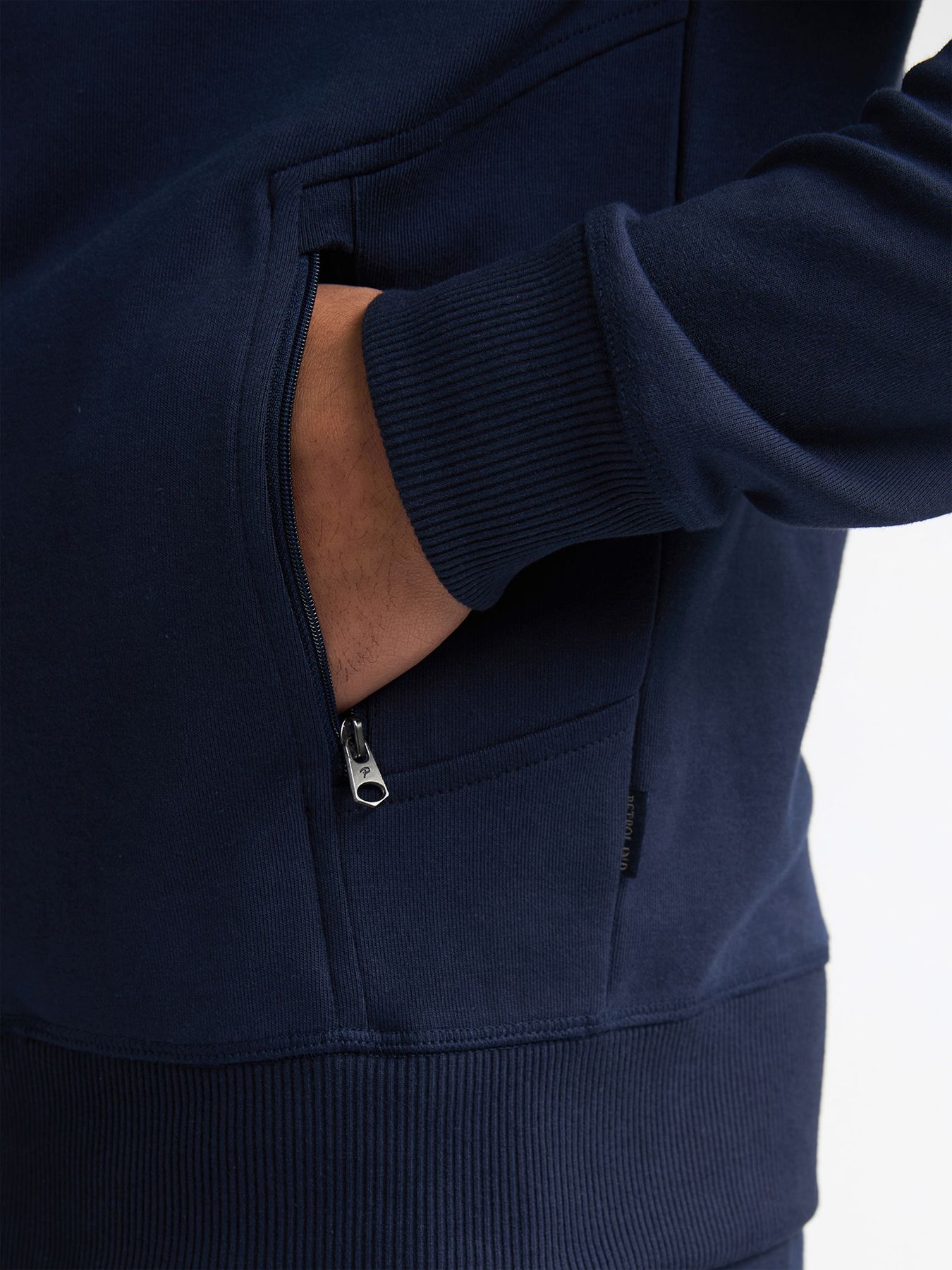 Petrol Industries Men Sweater Hooded Zip 5178 navy blue 2900163634044