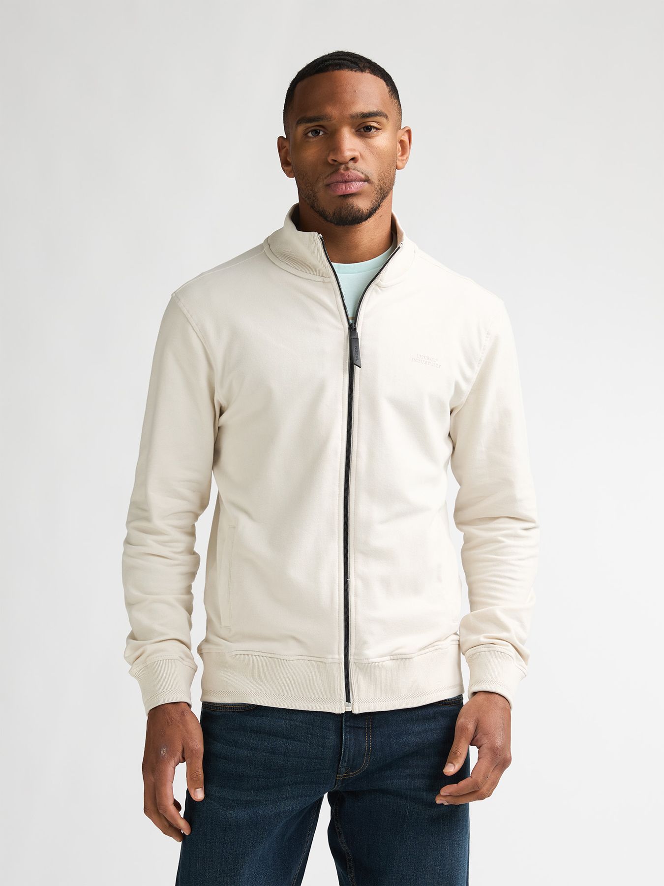 Petrol Industries Men Sweater Collar Zip 0112 seashell 00116932-EKA26002700000150