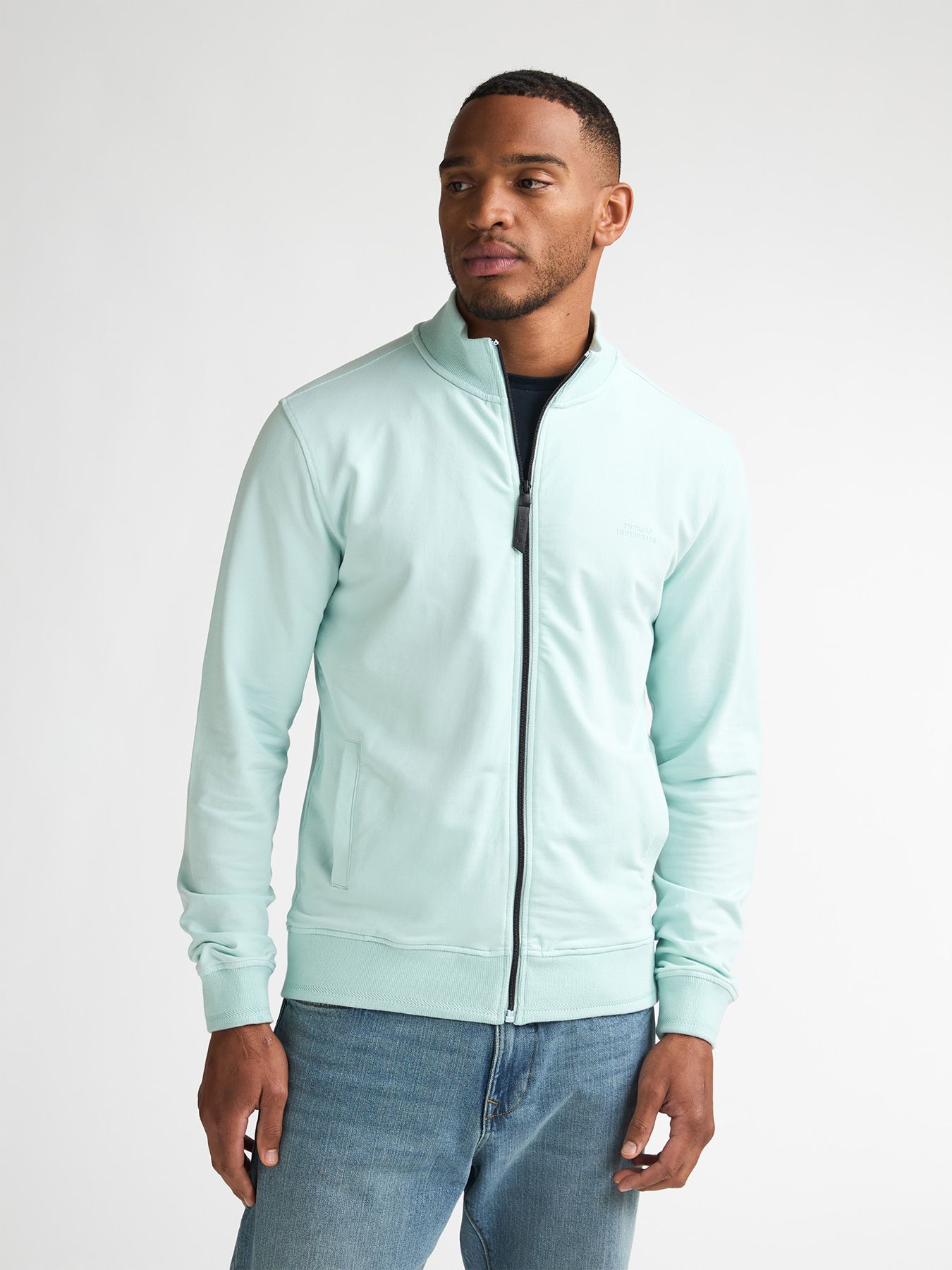 Petrol Industries Men Sweater Collar Zip 6181 cool mint 00116932-EKA26002700000180