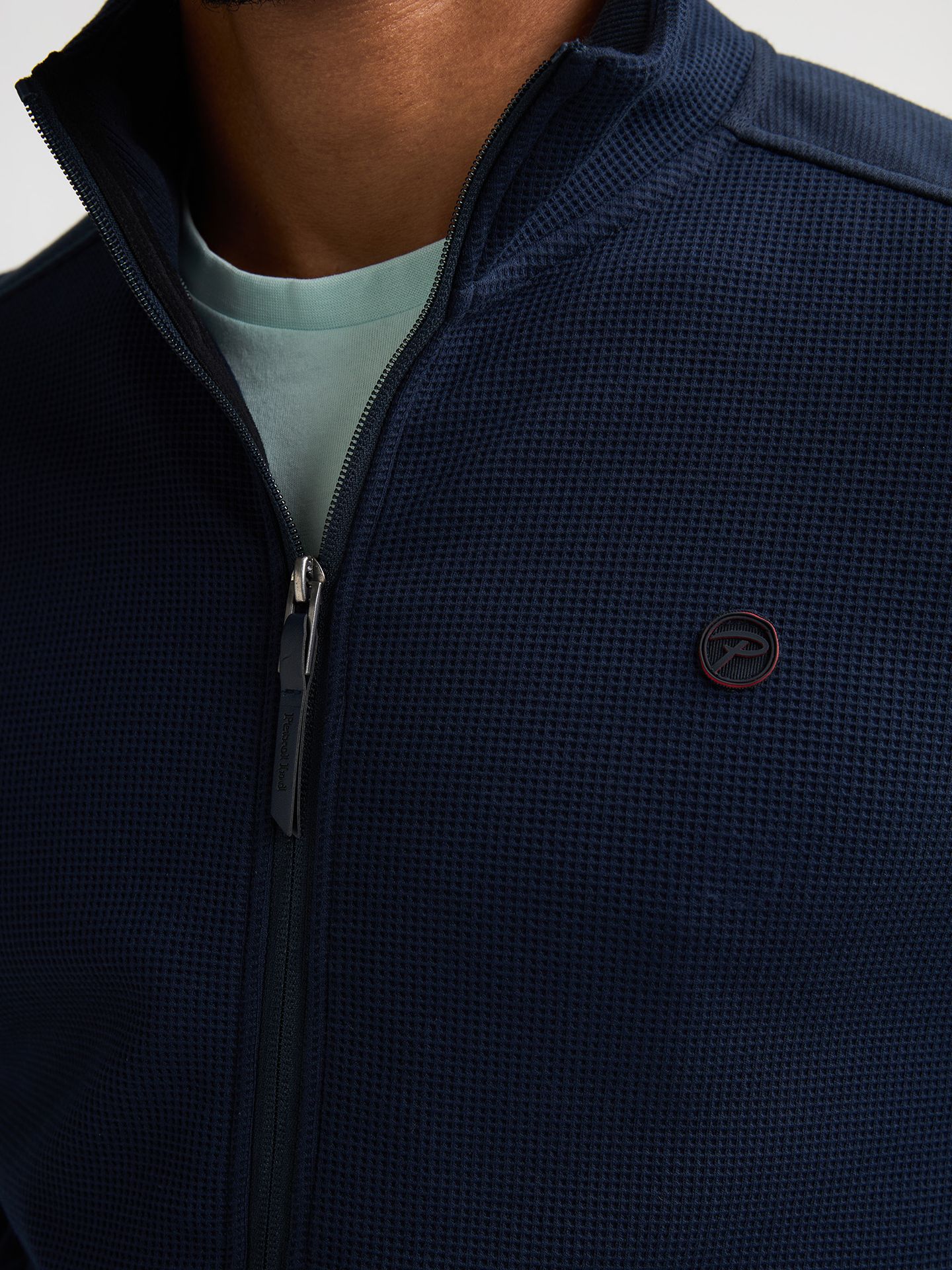 Petrol Industries Men Sweater Collar Zip 5178 navy blue 2900163638066