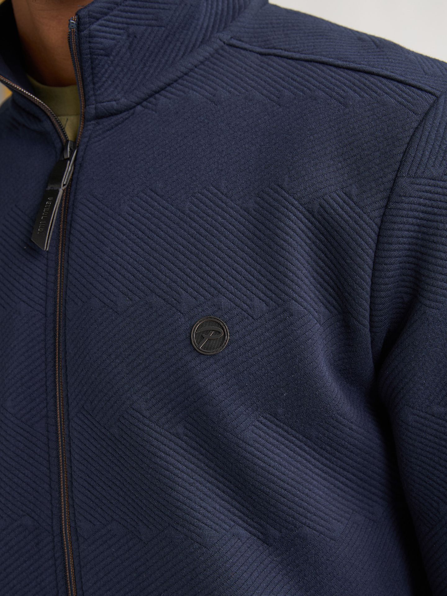 Petrol Industries Men Sweater Collar Zip 5178 navy blue 2900163640083