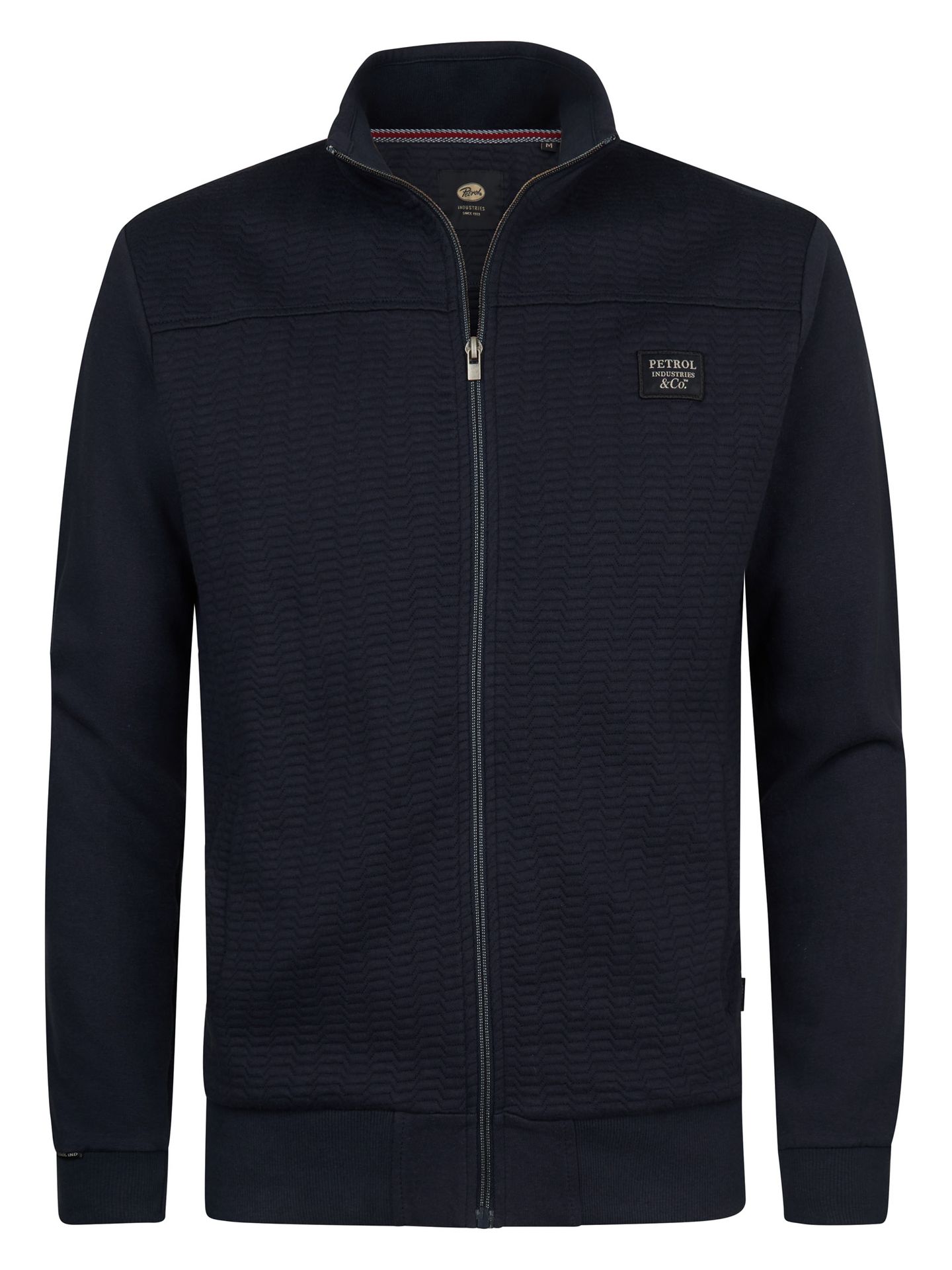 Petrol Industries Men Sweater Collar Zip 5178 navy blue 00116935-EKA26002700000114
