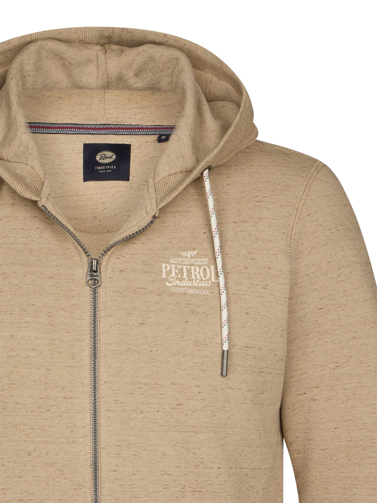 Petrol Industries Men Sweater Hooded Zip 7130 light tan 2900163647068