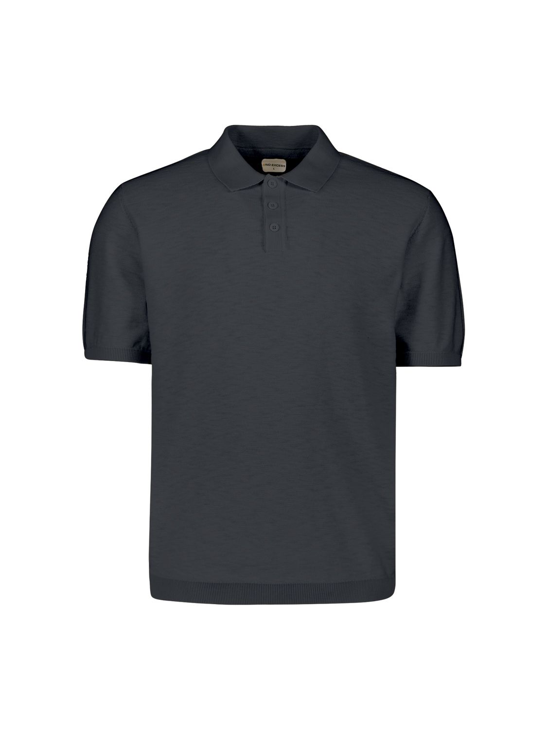 No Excess Pullover Short Sleeve Polo Slub 078 night 2900163663044