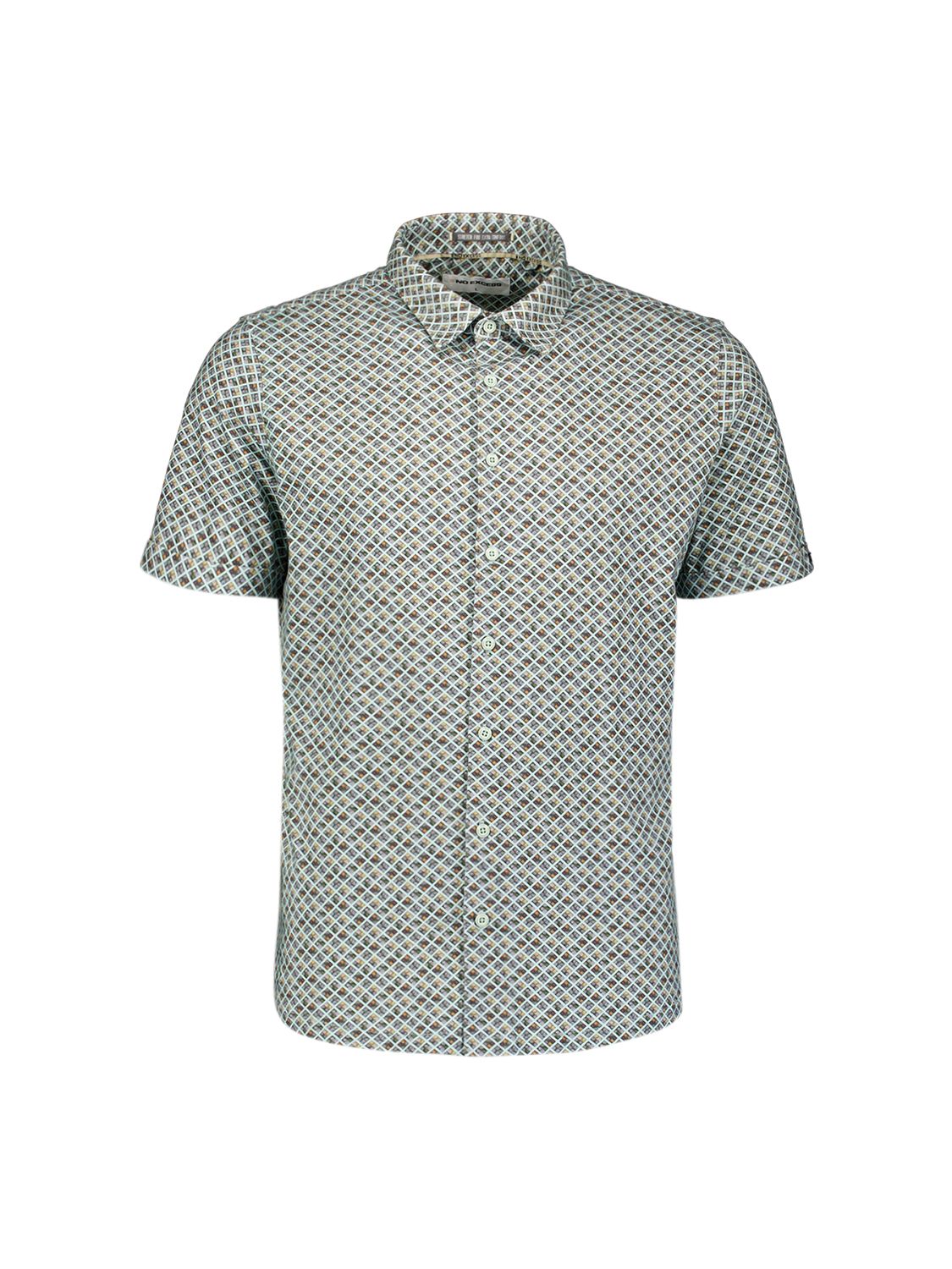 No Excess Shirt Short Sleeve Jersey Allover Printed 050 green 2900163678062