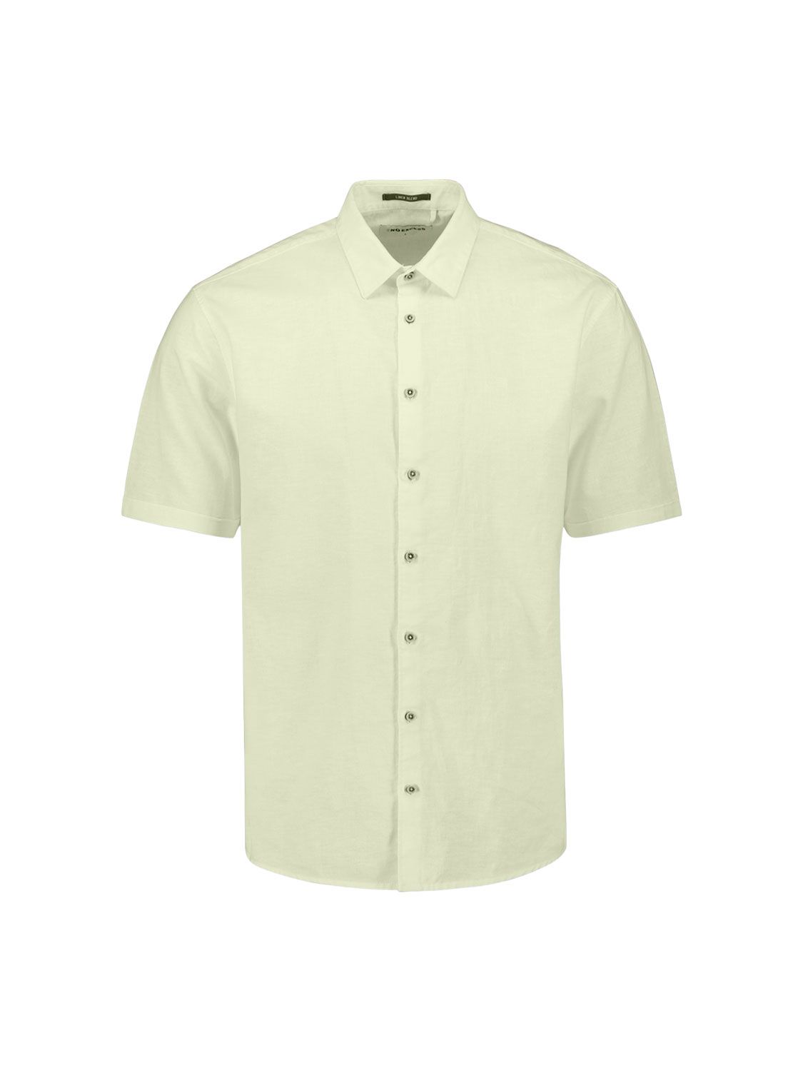No Excess Shirt Short Sleeve With Linen 057 seagreen 00116957-EKA14000100000110