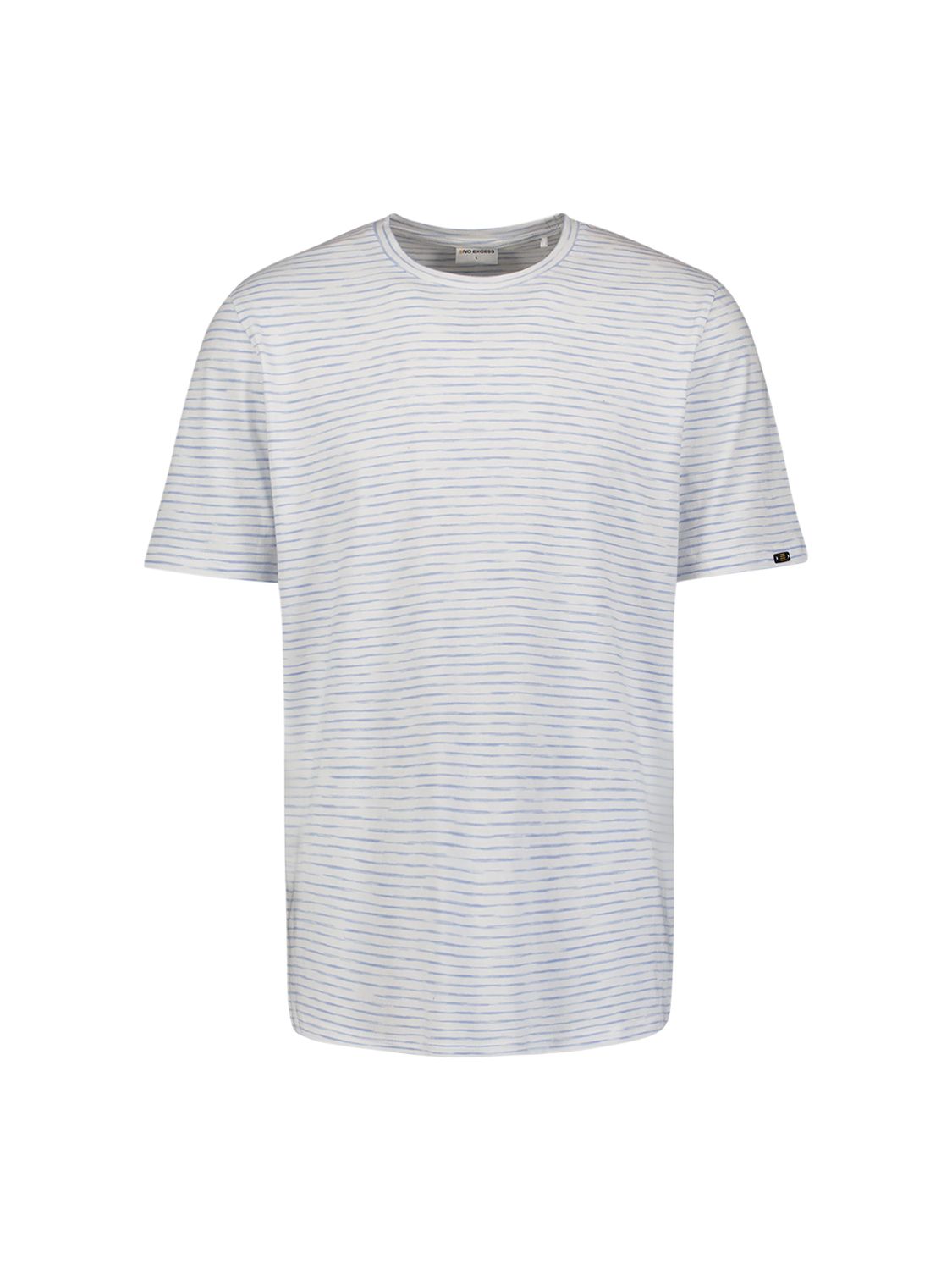 No Excess T-Shirt Crewneck Striped 030 blue 2900163702040
