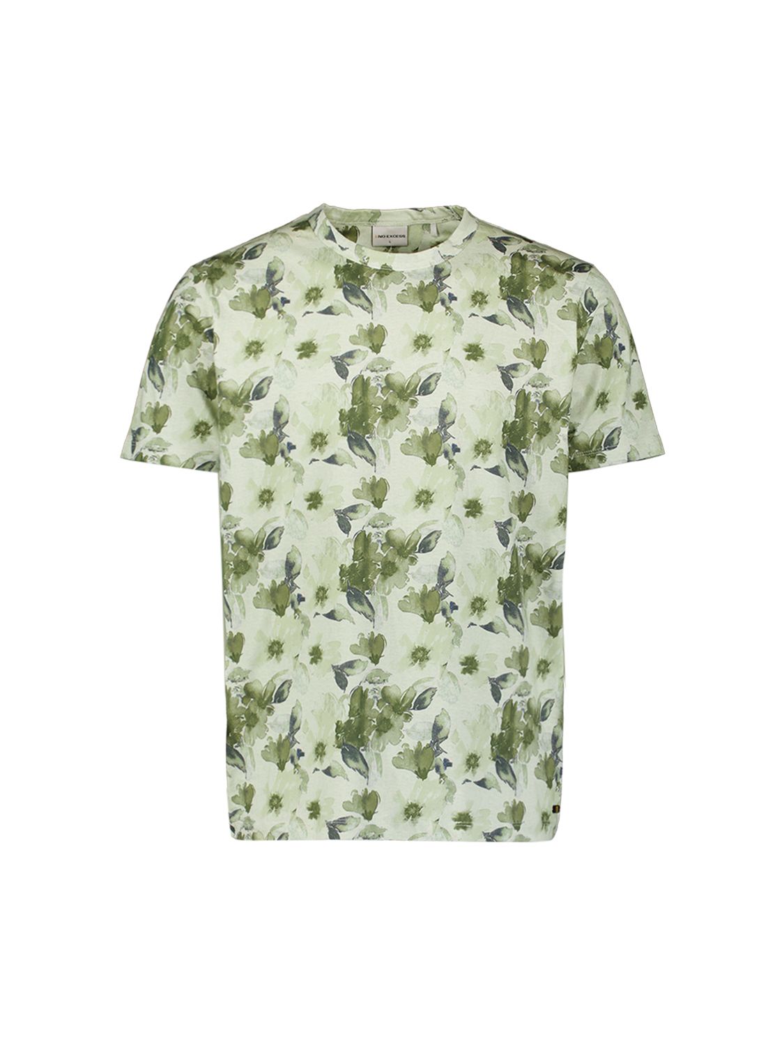 No Excess T-shirt Short Sleeve Printed 050 green 00116970-EKA14000100000068