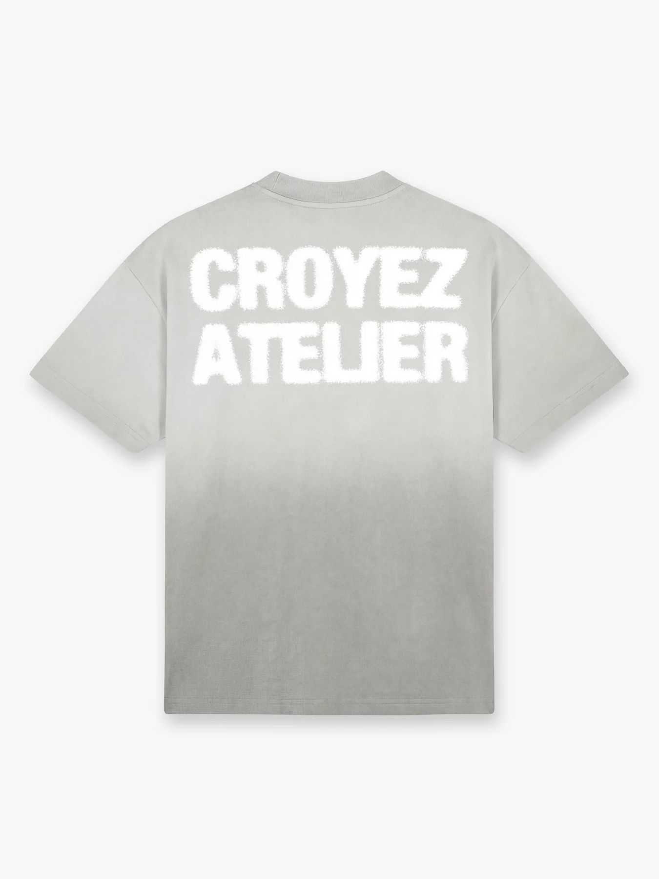Croyez Croyez Sprayed Atelier T-Shirt 41002 light grey 2900163709049