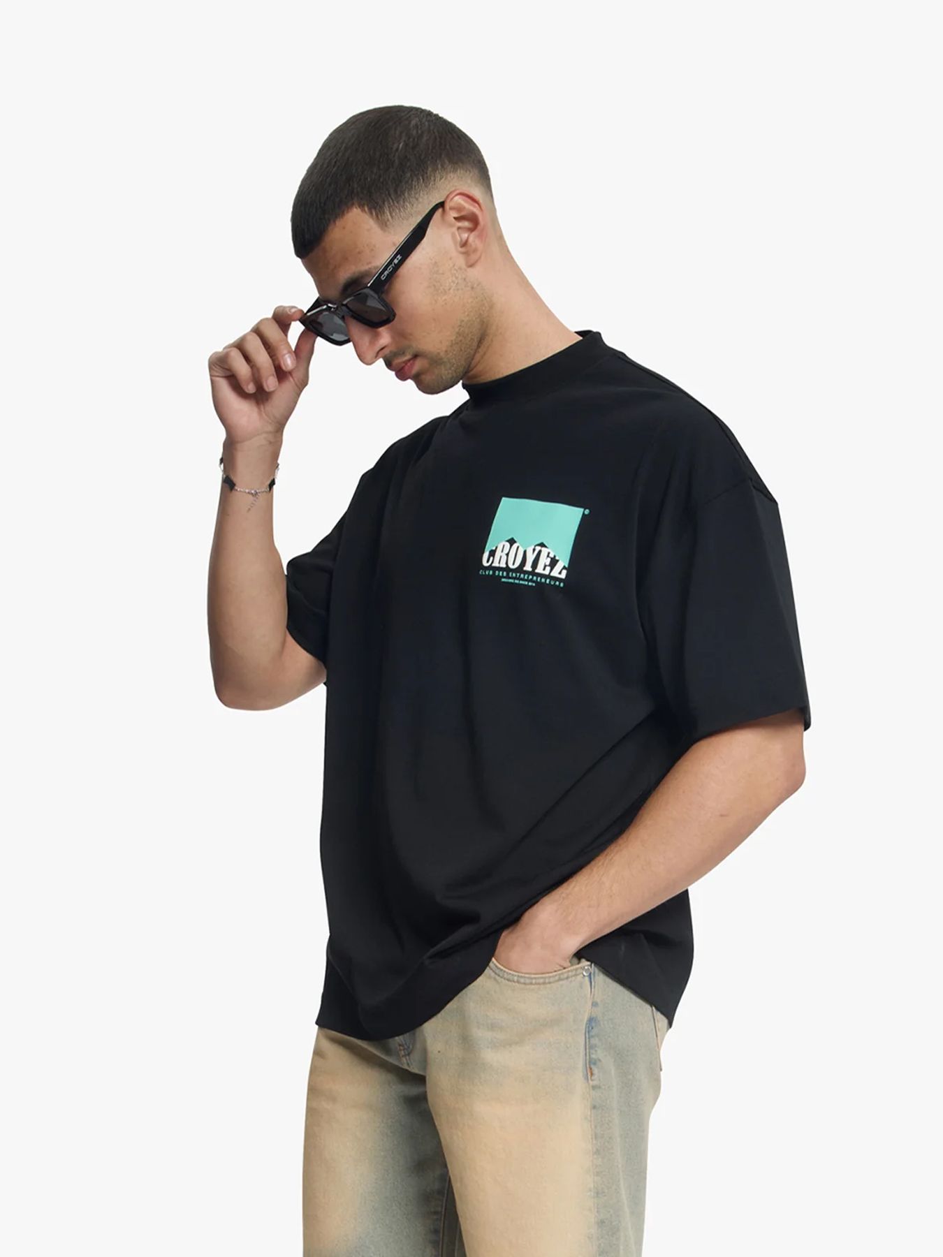 Croyez Croyez Entrepreneur T-Shirt 49001 black 00116974-EKA26013600000006