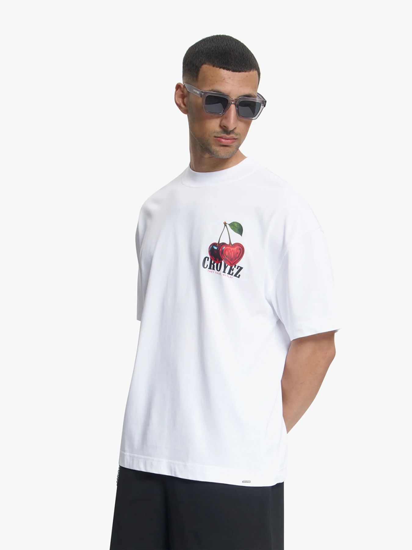 Croyez Croyez Cerise D'Amour T-Shirt 40001 white 00116977-EKA26013600000001