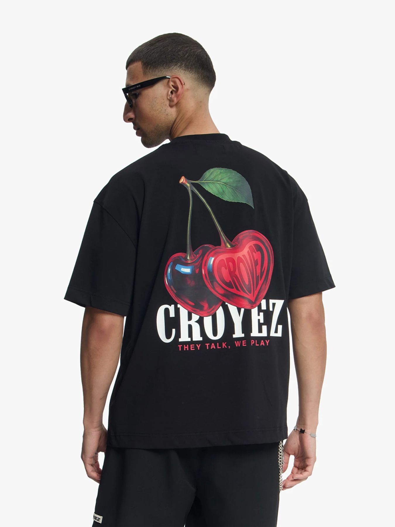 Croyez Croyez Cerise D'Amour T-Shirt 49001 black 2900163715071