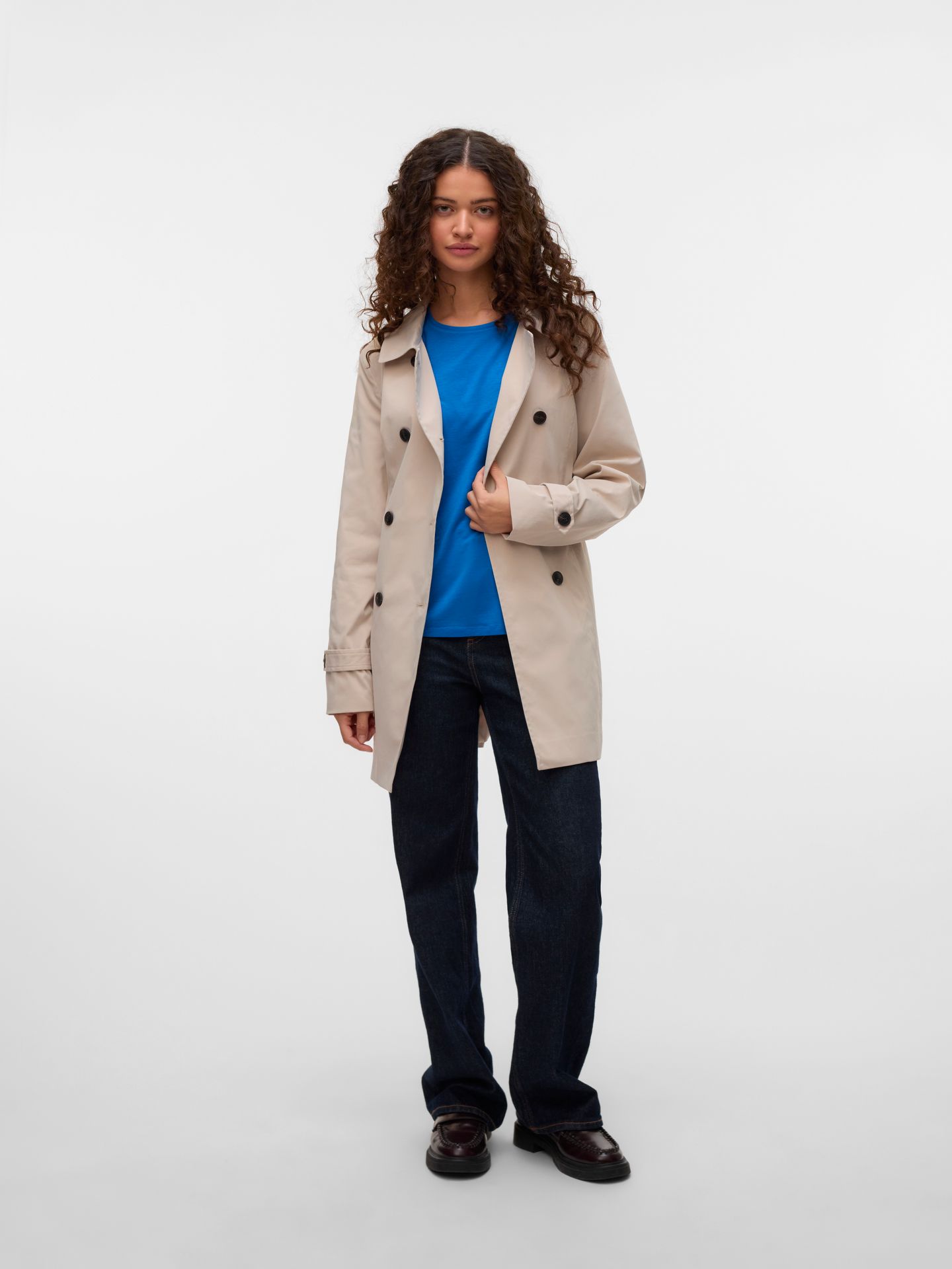 Vero Moda VMCHELSEA OLIVIA TRENCHCOAT NOOS Oatmeal 2900163722017
