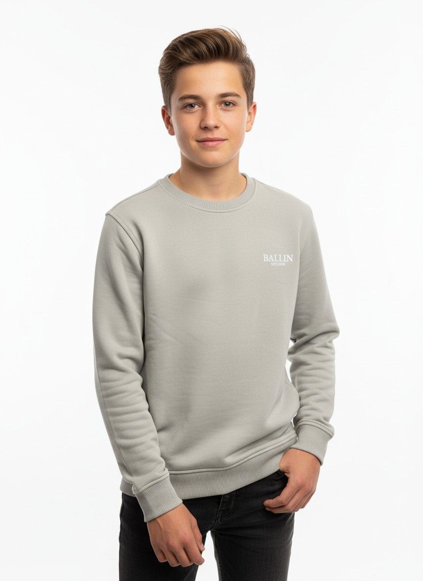 Ballin 7004 Kids sweater Grey 00116994-GREY