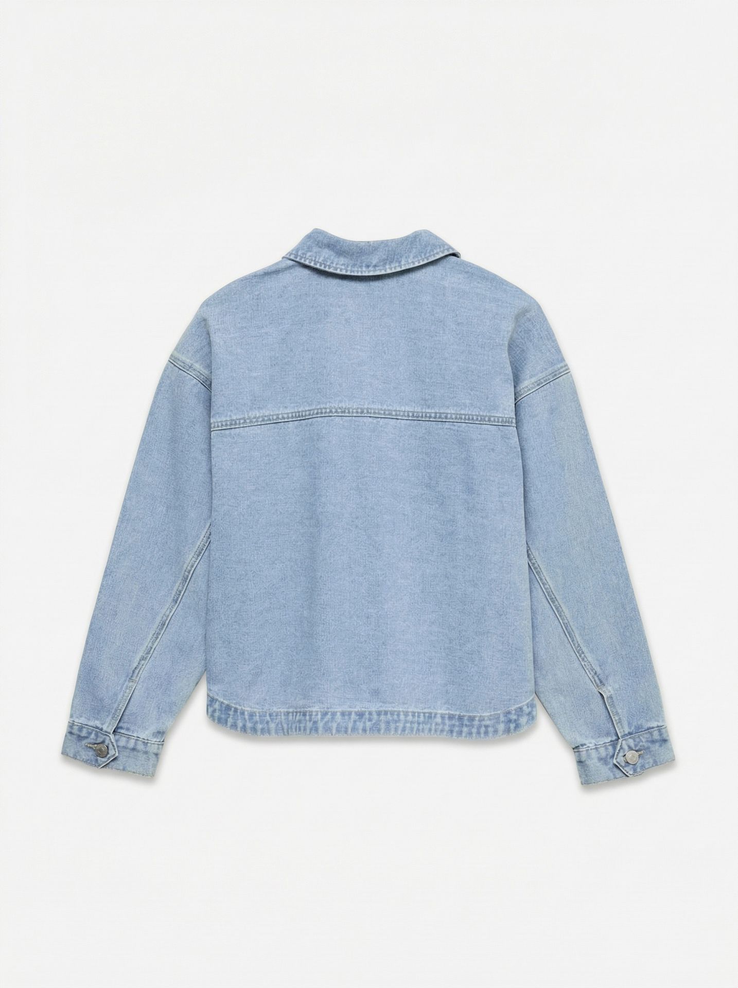 Vero Moda VMJAMIE LS DENIM SHACKET MIX GA NOO Light Blue Denim 2900163744057