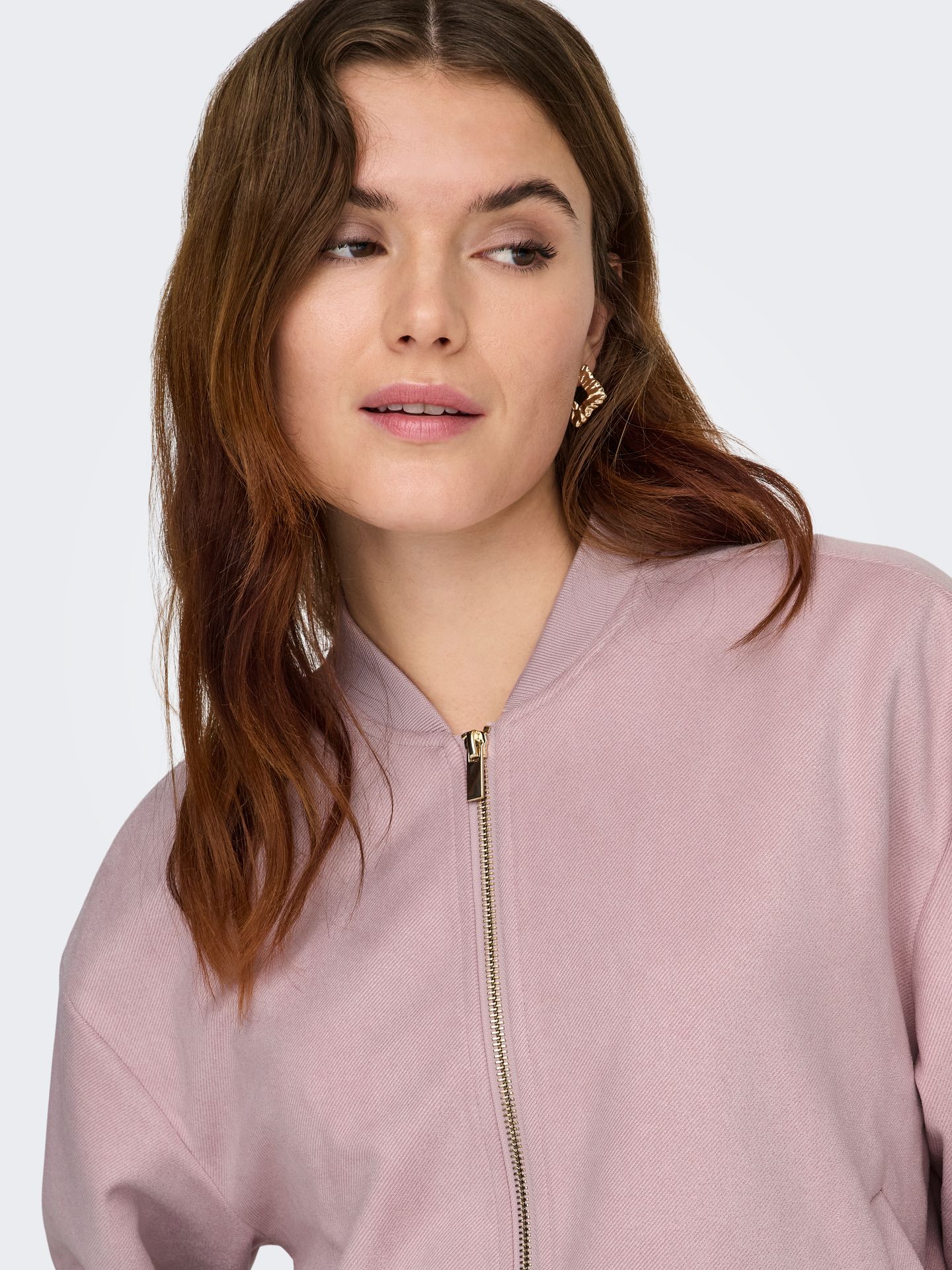 Only ONLMAVI LIFE LS FAUX SUEDE BOMBER C Burnished Lilac 2900163745054