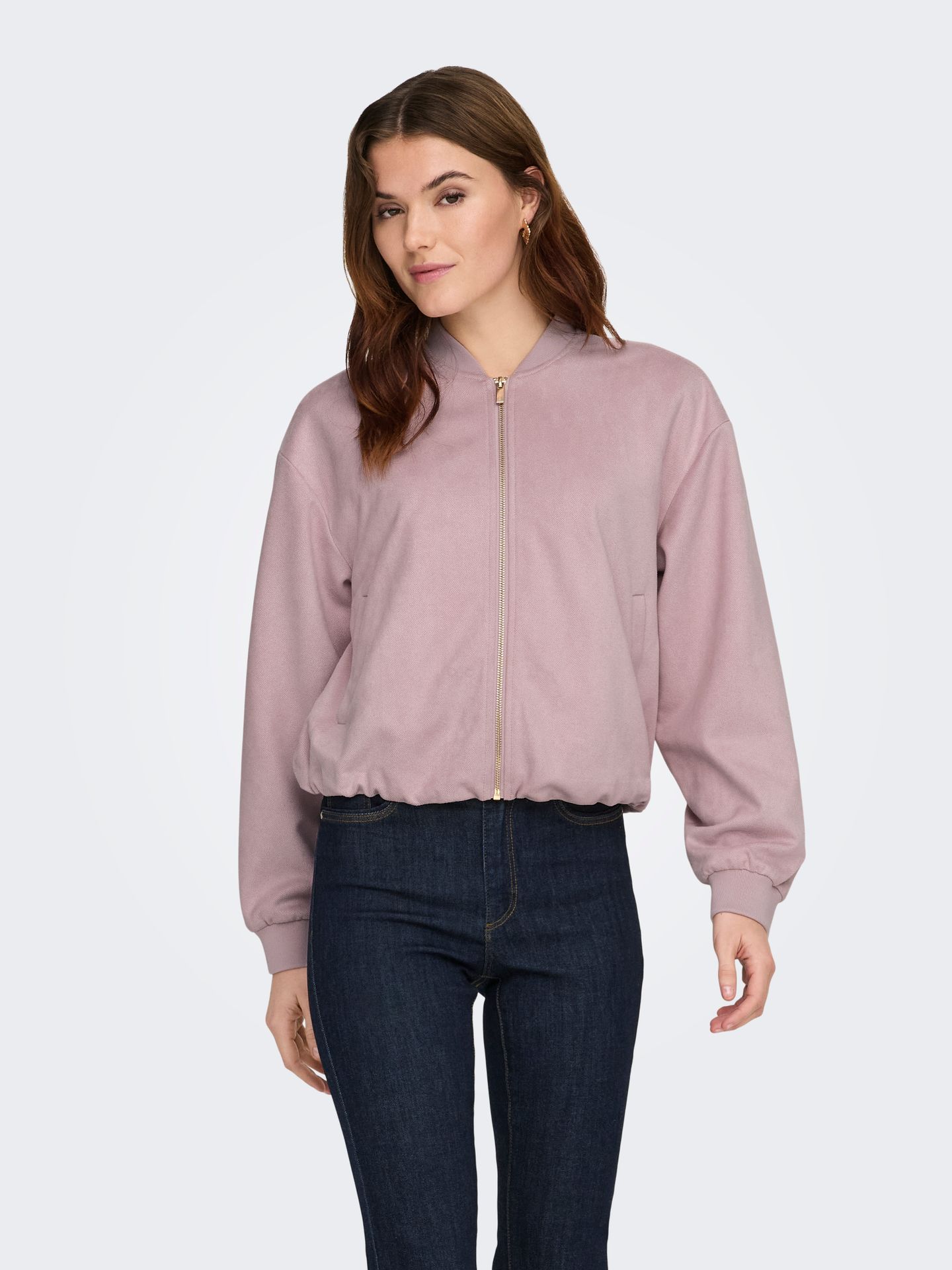 Only ONLMAVI LIFE LS FAUX SUEDE BOMBER C Burnished Lilac 00116996-EKA26011400003177