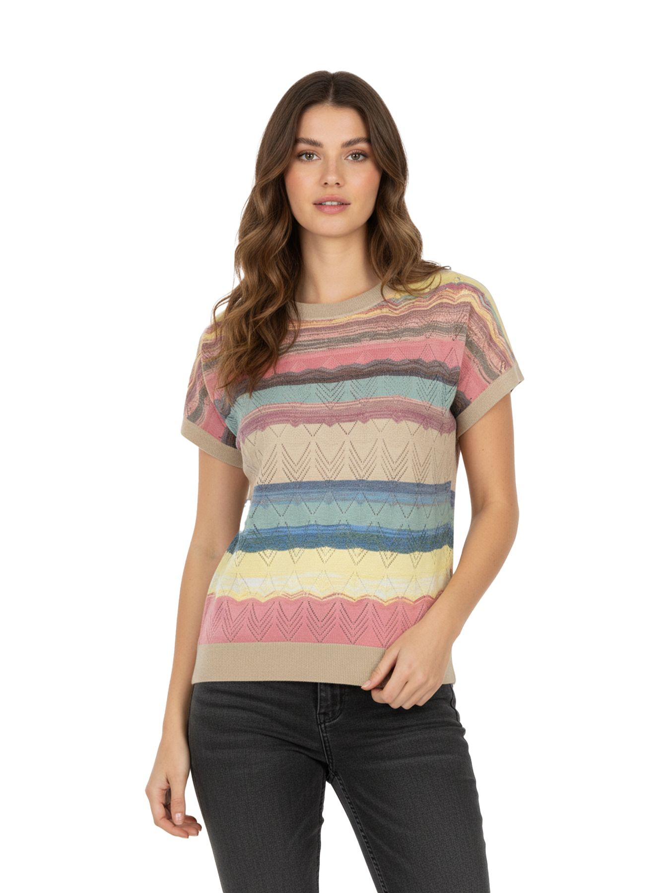 Red Button Jerry Multi Stripe multi218 2900163755053