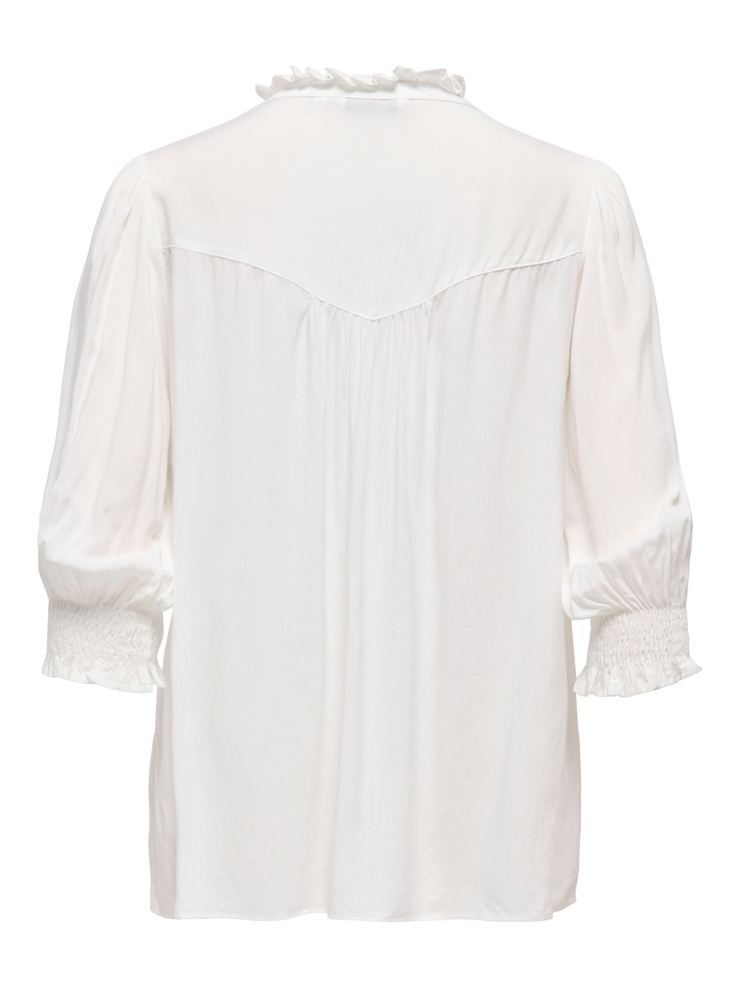 Only ONLRAYA 3/4 SHIRT WVN NOOS Cloud Dancer 2900163785036