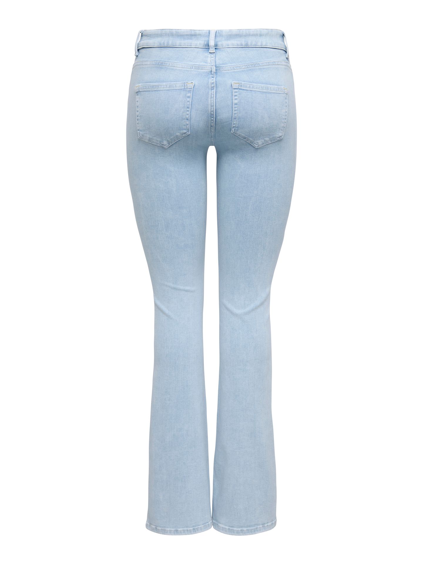 Only ONLBLUSH MID FLARED DNM CRO495 NOOS Light Blue Bleached Denim 2900163770124