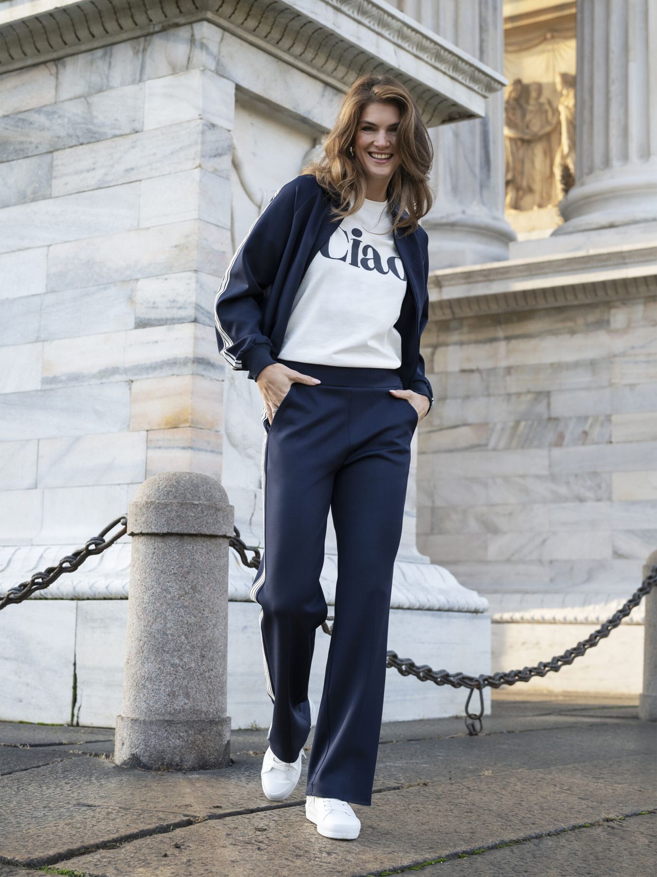 Elvira Trouser Zola Navy 2900163794144