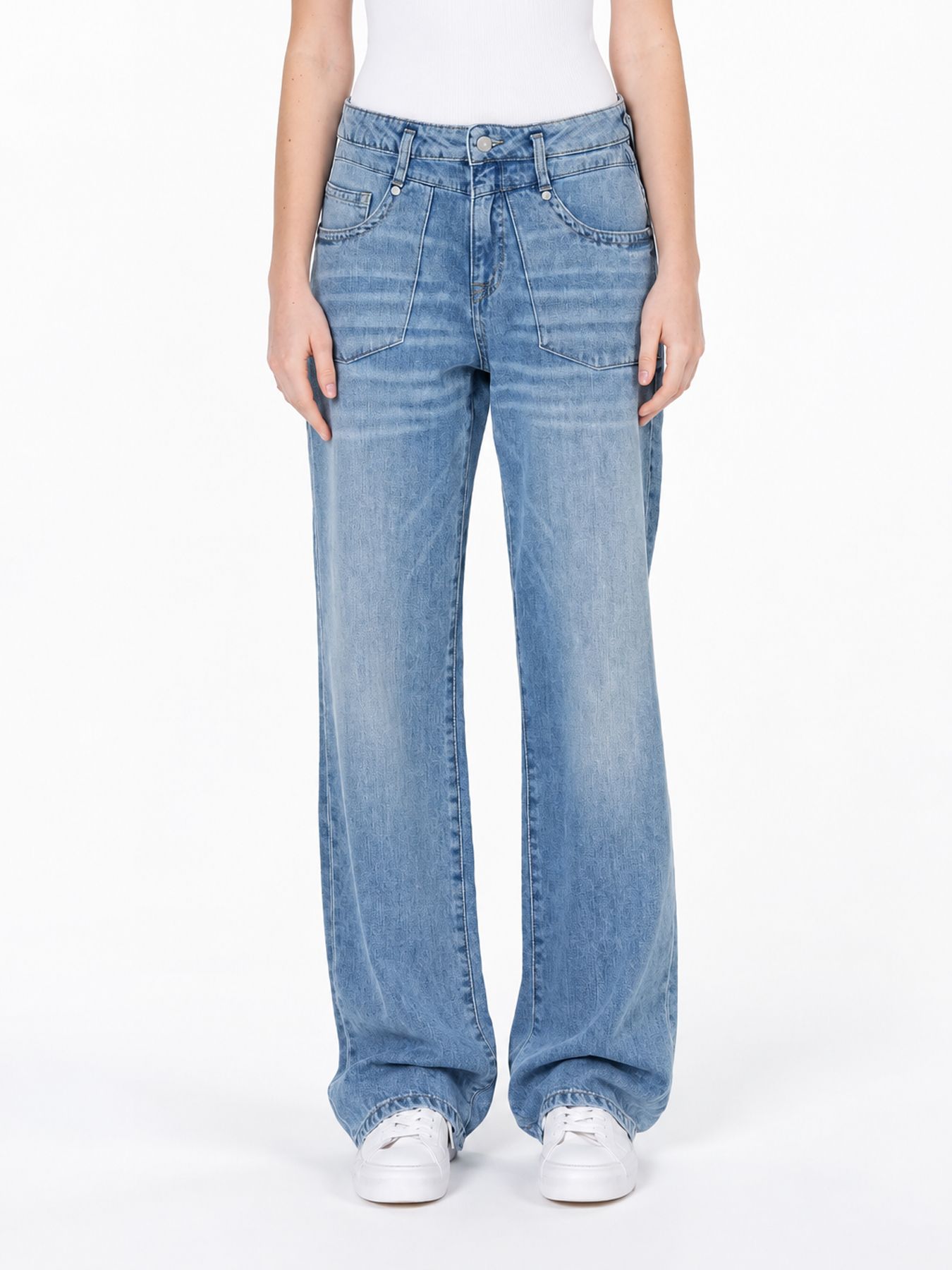 Miracle of Denim Nini wide leg Fancy Blue 2900163809060