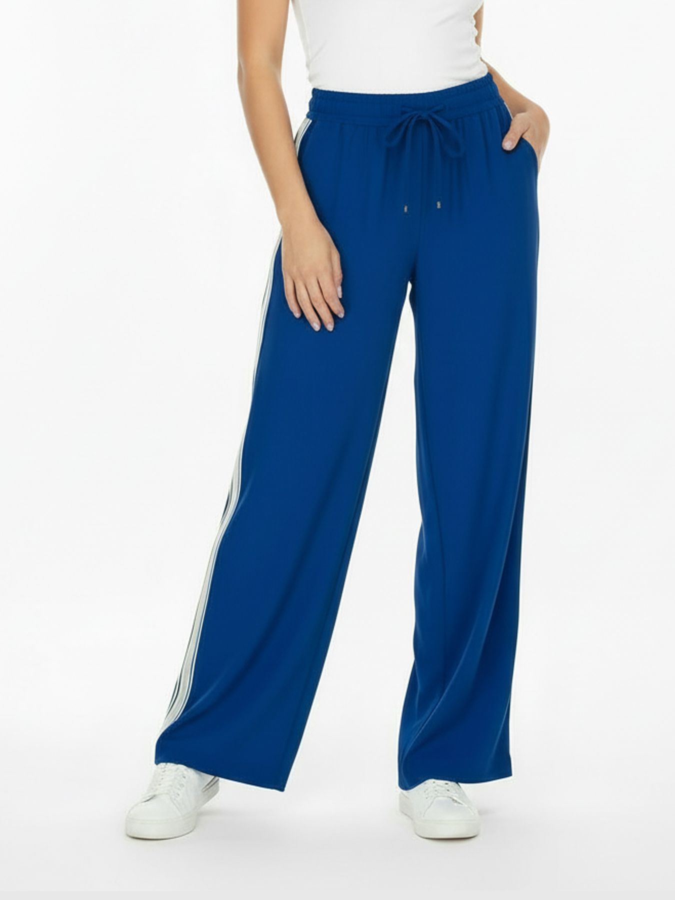 Red Button Claudette Palazzo Sidetape  cobalt96 00117034-EKA26007300000141