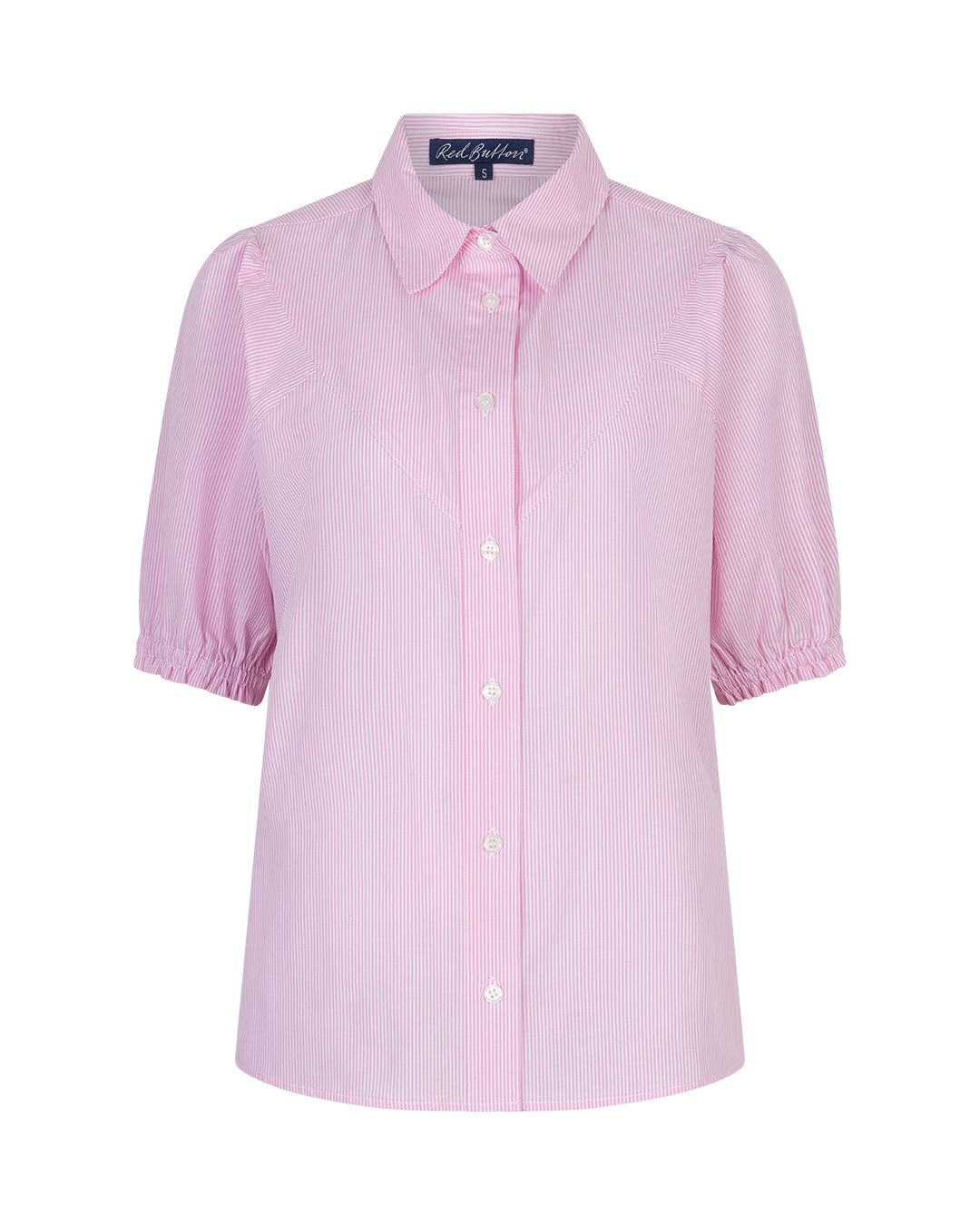 Red Button Victoria Poplin Stripe  pink42 00117035-EKA26007300000024
