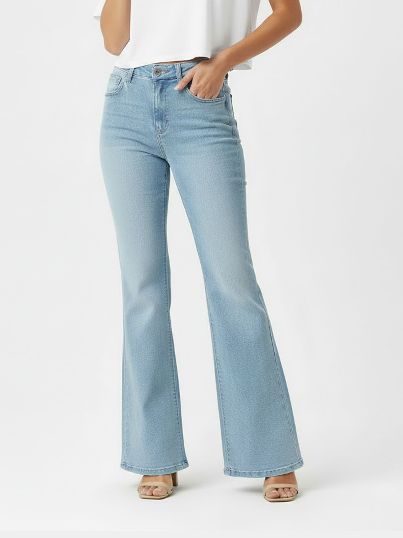 Red Button Brielle Flare Denim light blue lightblue179 00117037-EKA26007300000117