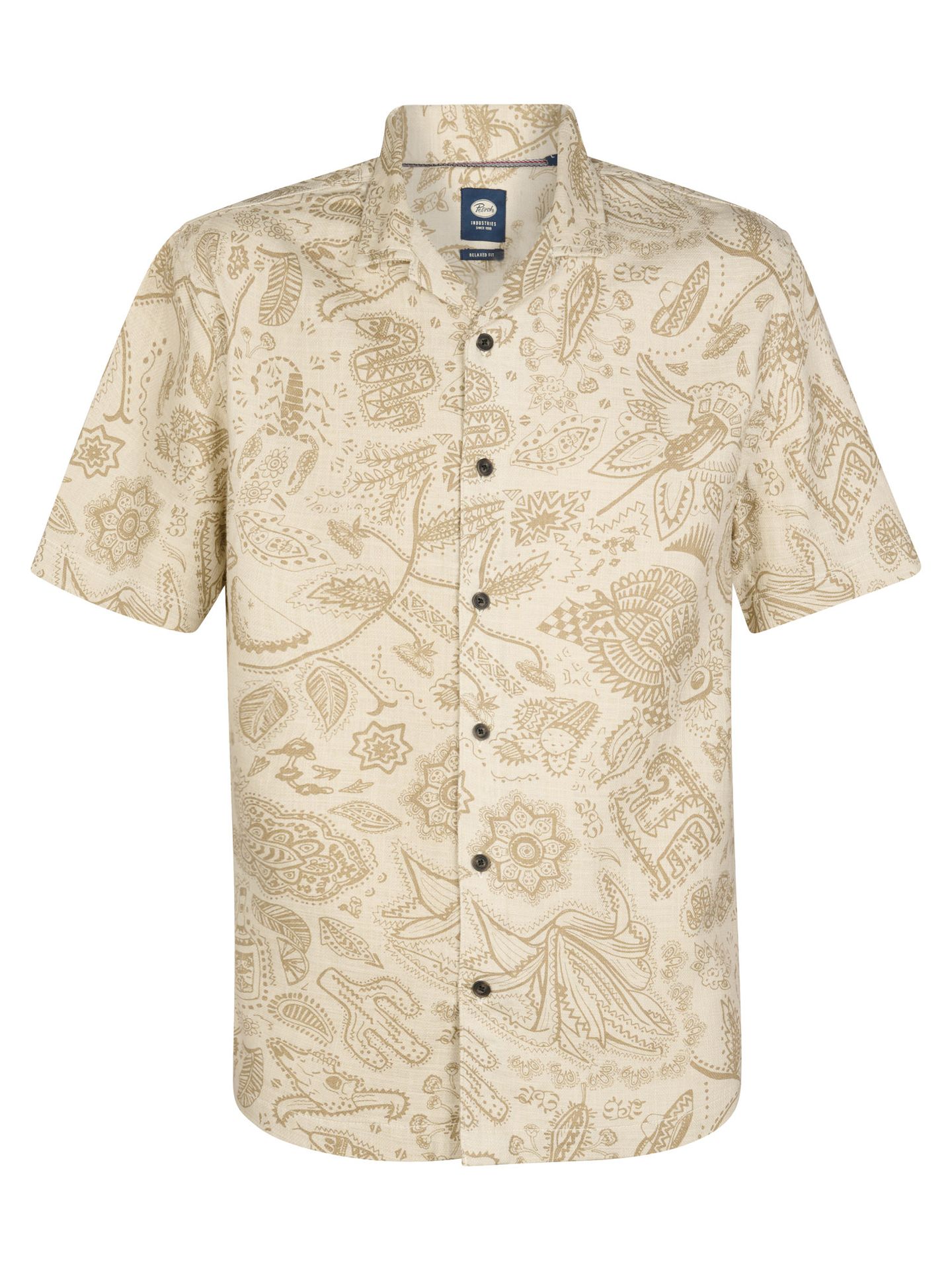 Petrol Industries Men Shirt Short Sleeve AOP 0112 seashell 00117040-EKA26002700000150