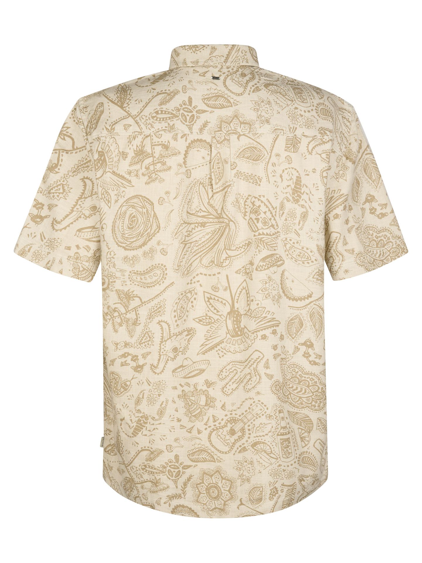 Petrol Industries Men Shirt Short Sleeve AOP 0112 seashell 2900163833065