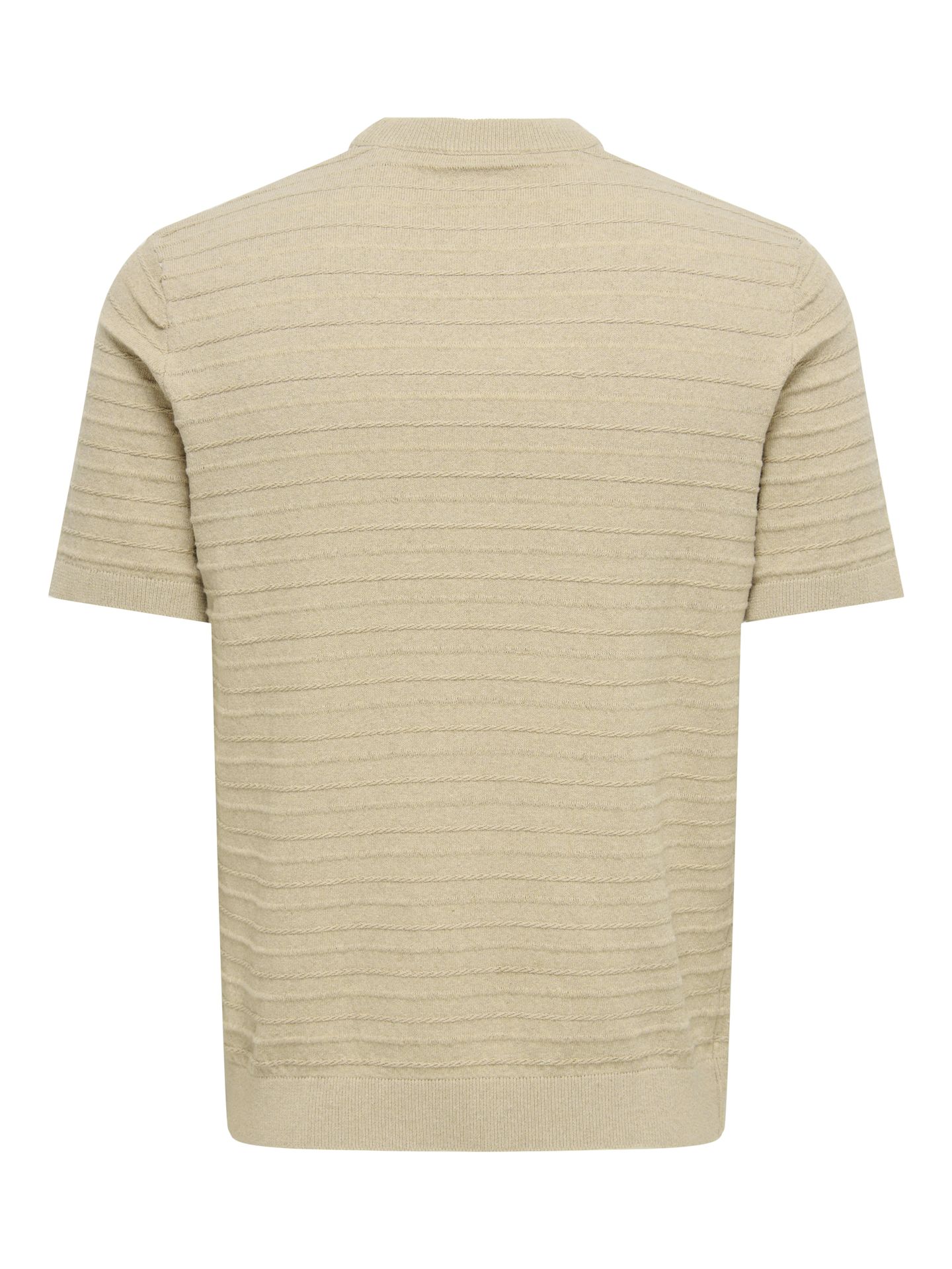 Only & Sons ONSTANO LIFE REG SS CREW KNIT Chinchilla 2900163866025