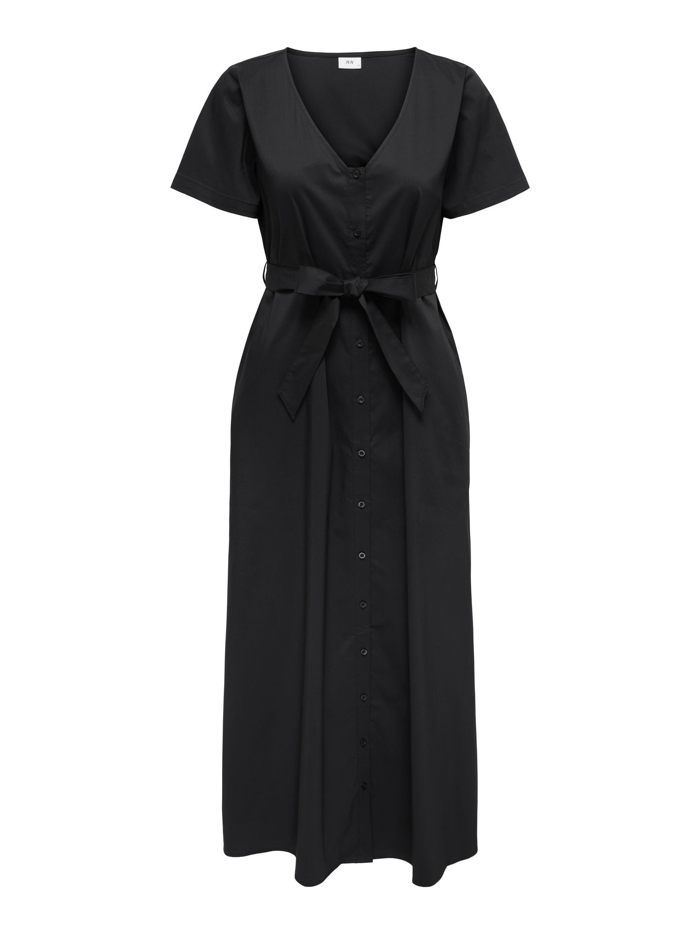 JDY JDYMIO S/S MAXI SHIRT DRESS WVN DIA Black 2900163884067