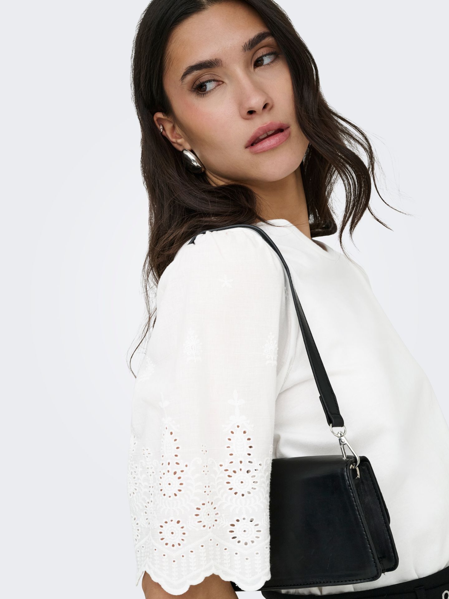 JDY JDYLAIR LIFE S/S NEW MIX TOP JRS Cloud Dancer 00117057-EKA26011400000019