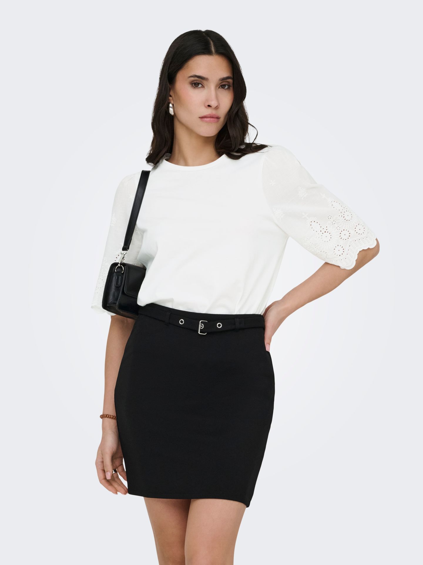 JDY JDYLAIR LIFE S/S NEW MIX TOP JRS Cloud Dancer 2900163893052