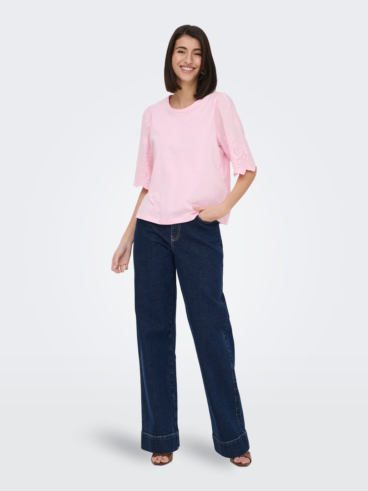 JDY JDYLAIR LIFE S/S NEW MIX TOP JRS Pink Lady 2900163896060