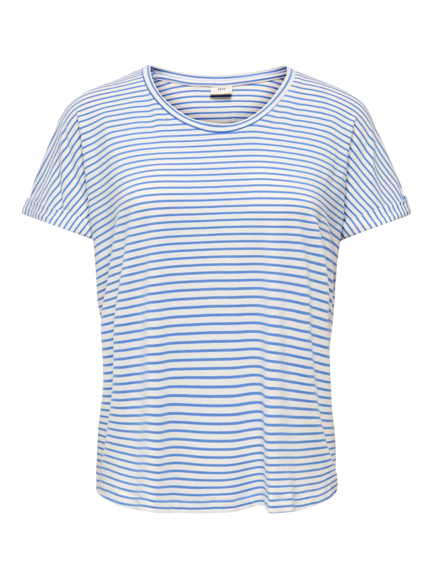 JDY JDYSISSY S/S O-NECK TOP JRS NOOS Cloud Dancer/ZEBRA 00117061-EKA26011400002597