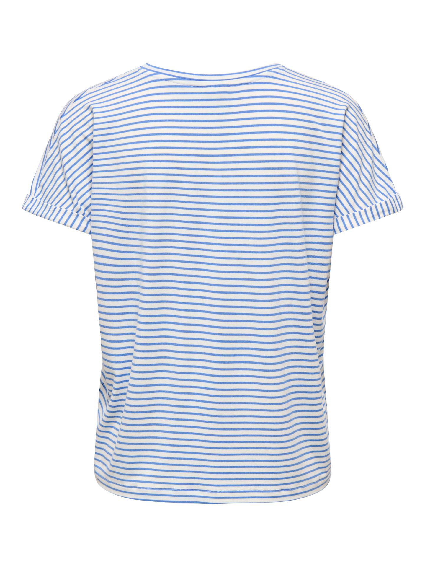 JDY JDYSISSY S/S O-NECK TOP JRS NOOS Cloud Dancer/ZEBRA 2900163906066