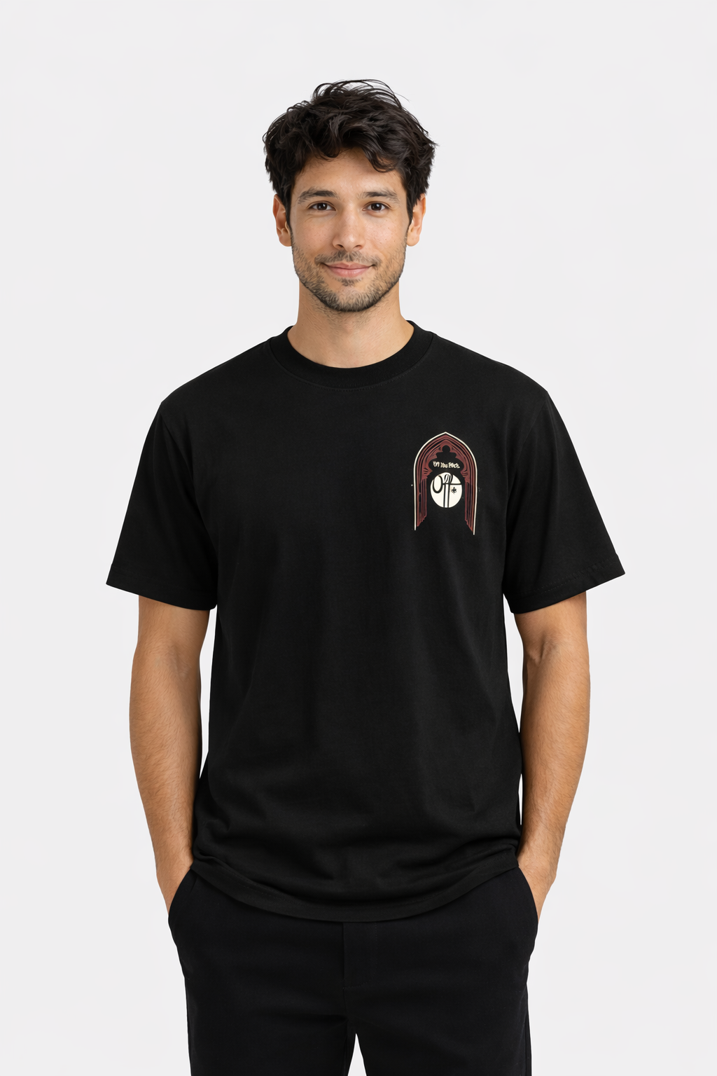 Off The Pitch Sacred loose fit tee Black 00117101-BLC