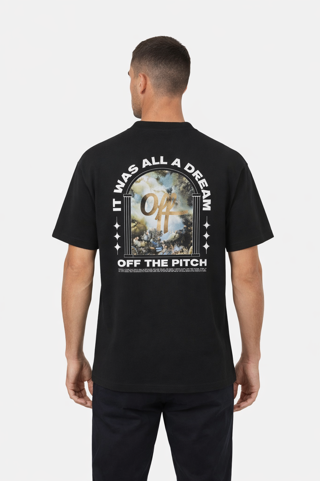 Off The Pitch Passage Oversized fit tee Black 2900163967029