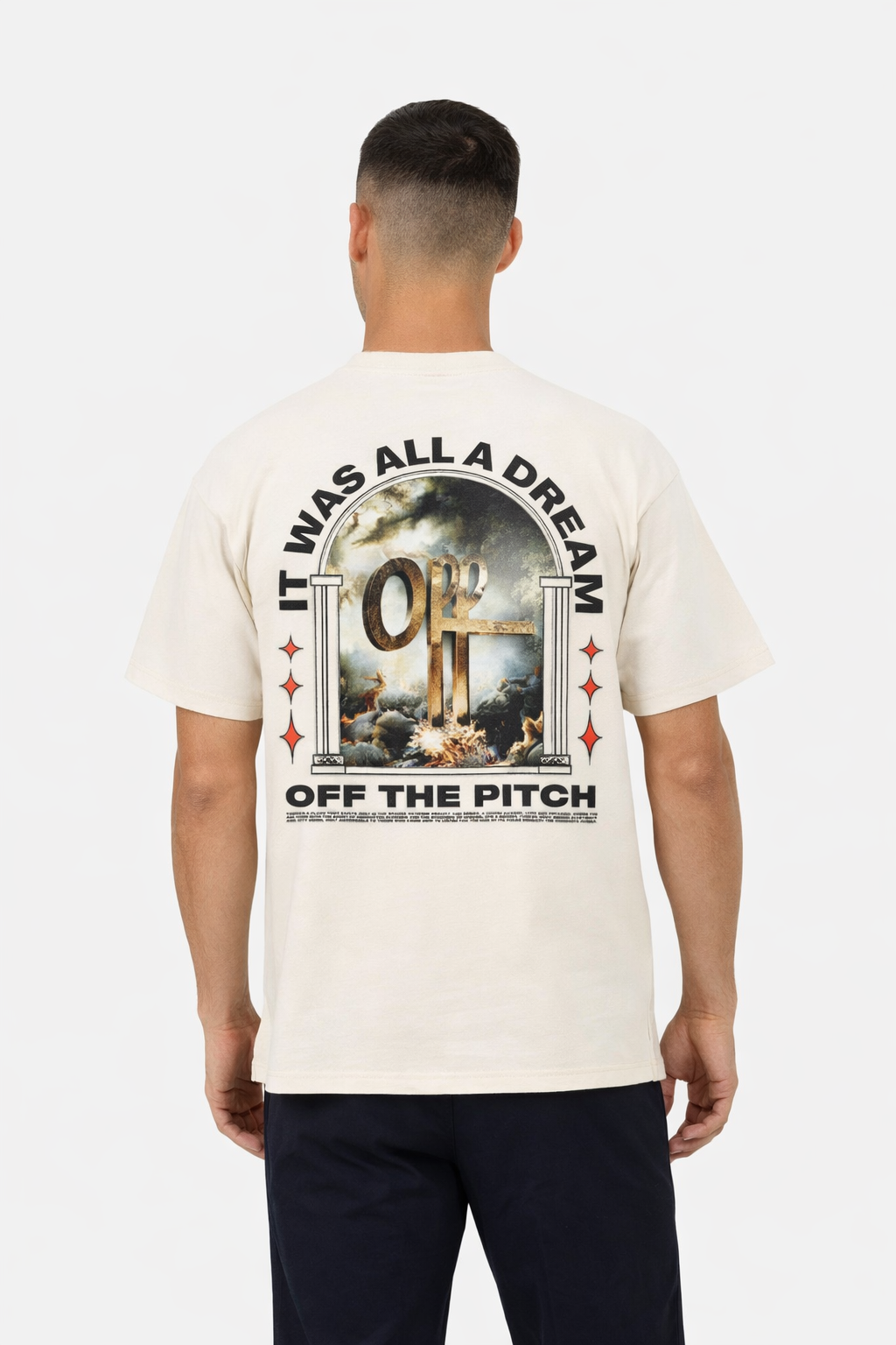 Off The Pitch Passage Oversized fit tee off white 2900163968026