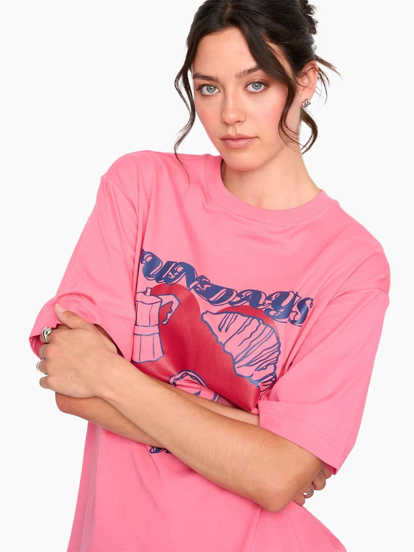 24 Colours 12503 T-shirt Pink 2900163974140