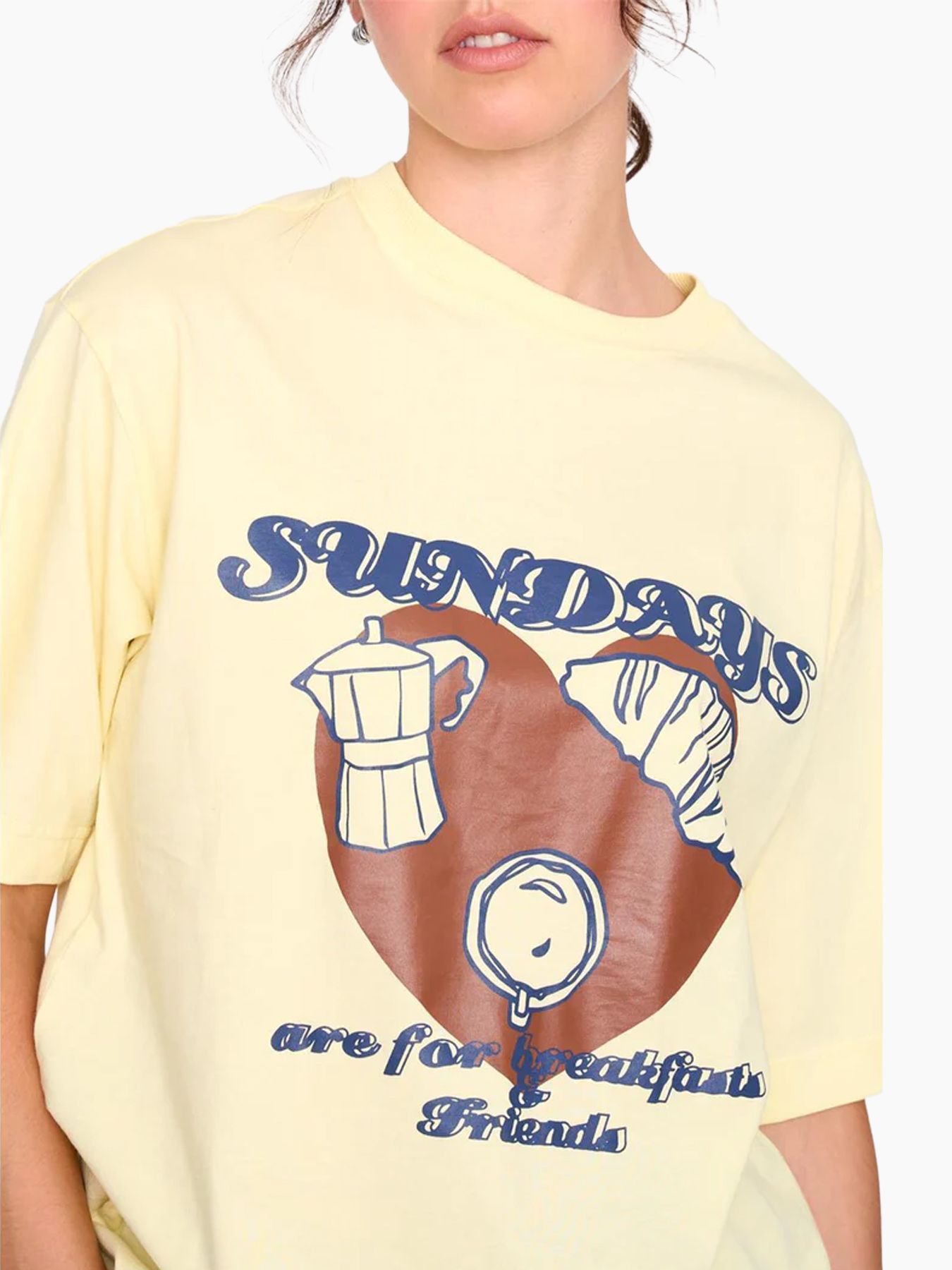 24 Colours 12503 T-shirt Geel 2900163975123